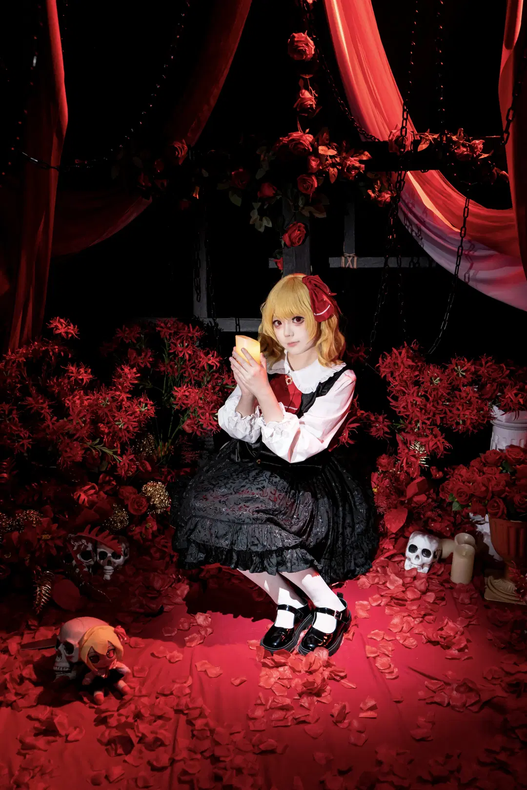 【露米娅cos】小小的妖鬼夜行，东方红魔馆的食人妖怪 - 屿西奈 - 第9张