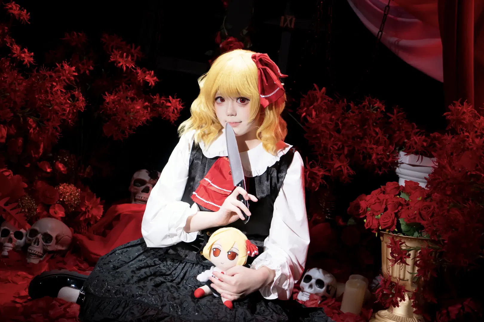 【露米娅cos】东方project暗黑哥特风正片 - 屿西奈 - 第5张