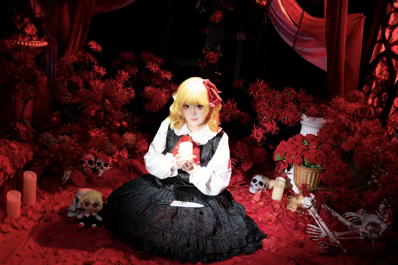 【露米娅cos】东方project暗黑哥特风正片 - 屿西奈 - 第7张