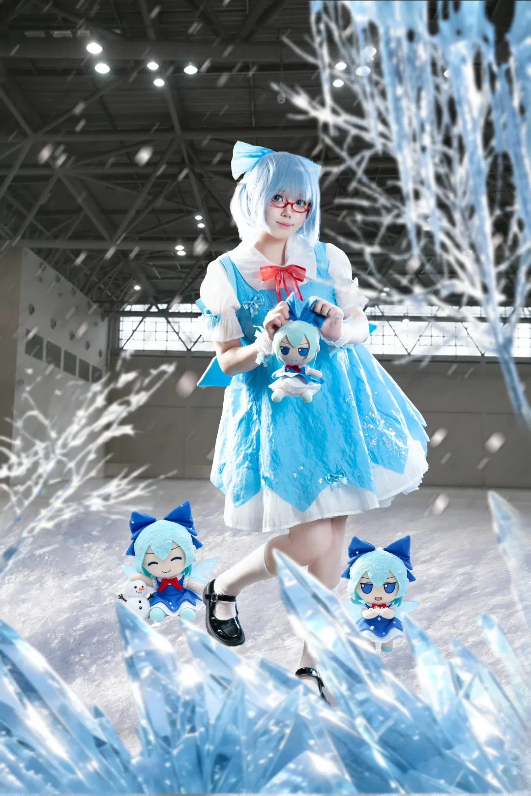 【Cirno cosplay】Touhou Project Ice and Snow Themed Convention photo Sharing by 屿西奈 - Image 3