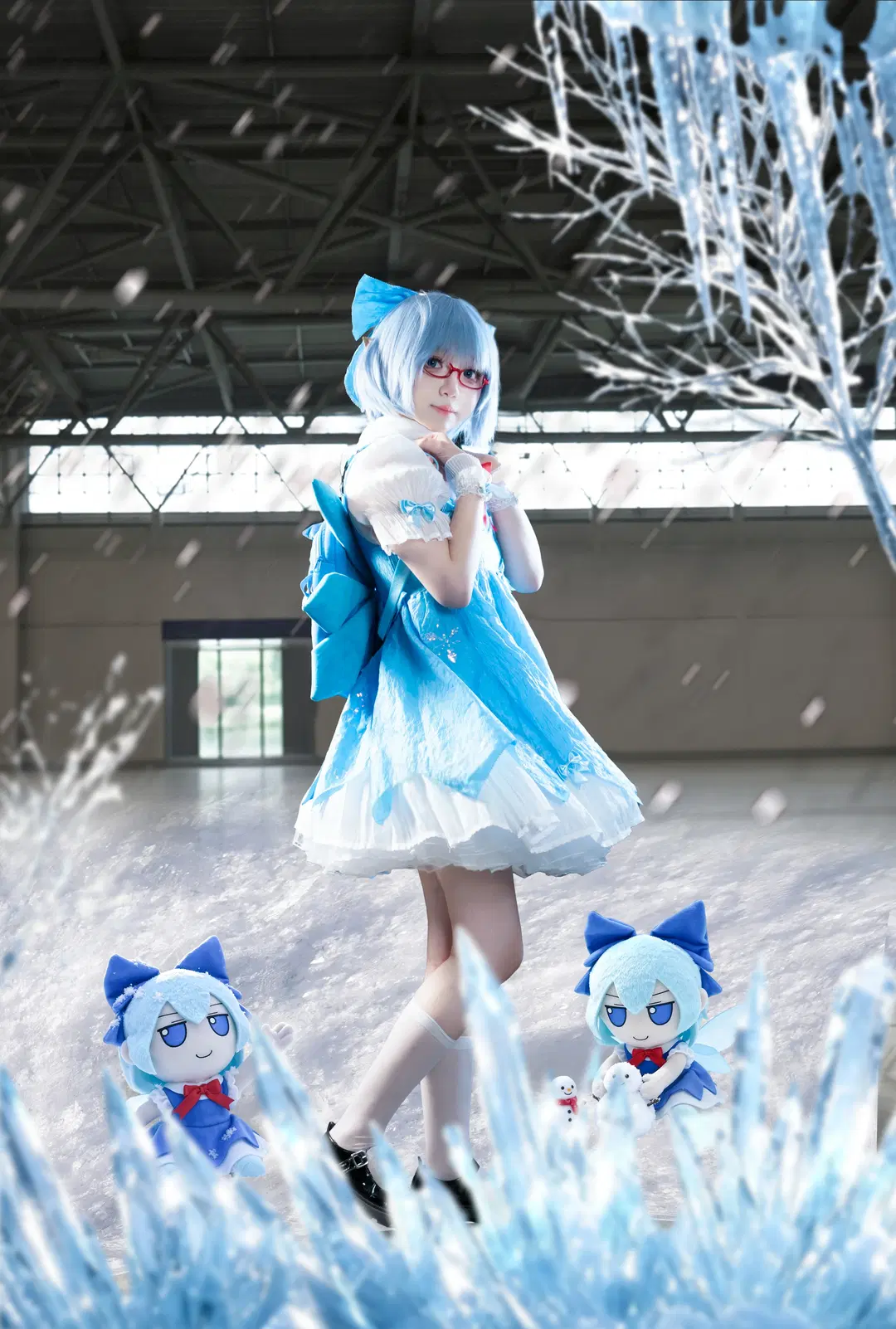 【Cirno cosplay】Touhou Project Ice and Snow Themed Convention photo Sharing by 屿西奈 - Image 6