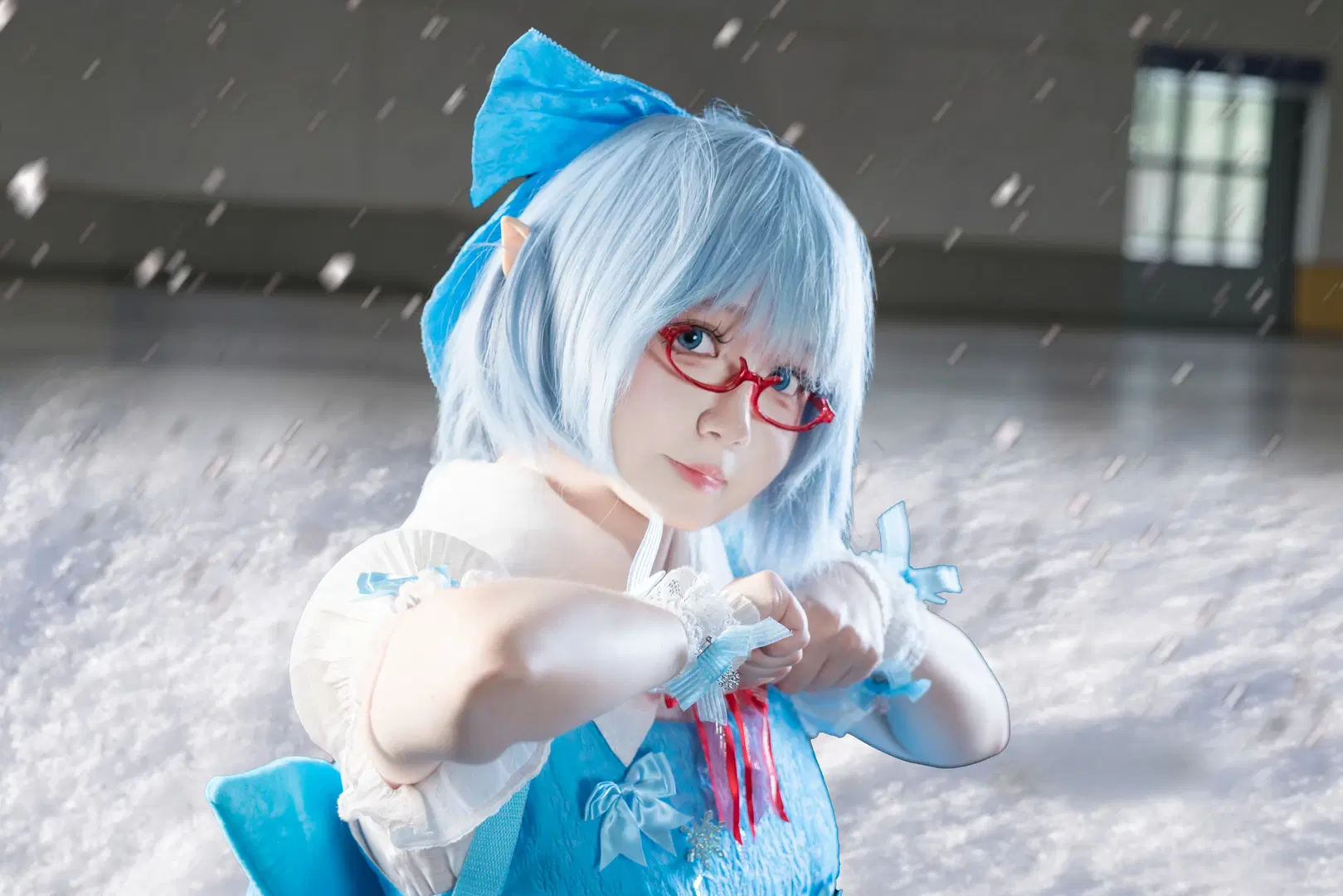 【Cirno cosplay】Touhou Project Ice and Snow Themed Convention photo Sharing by 屿西奈 - Image 7