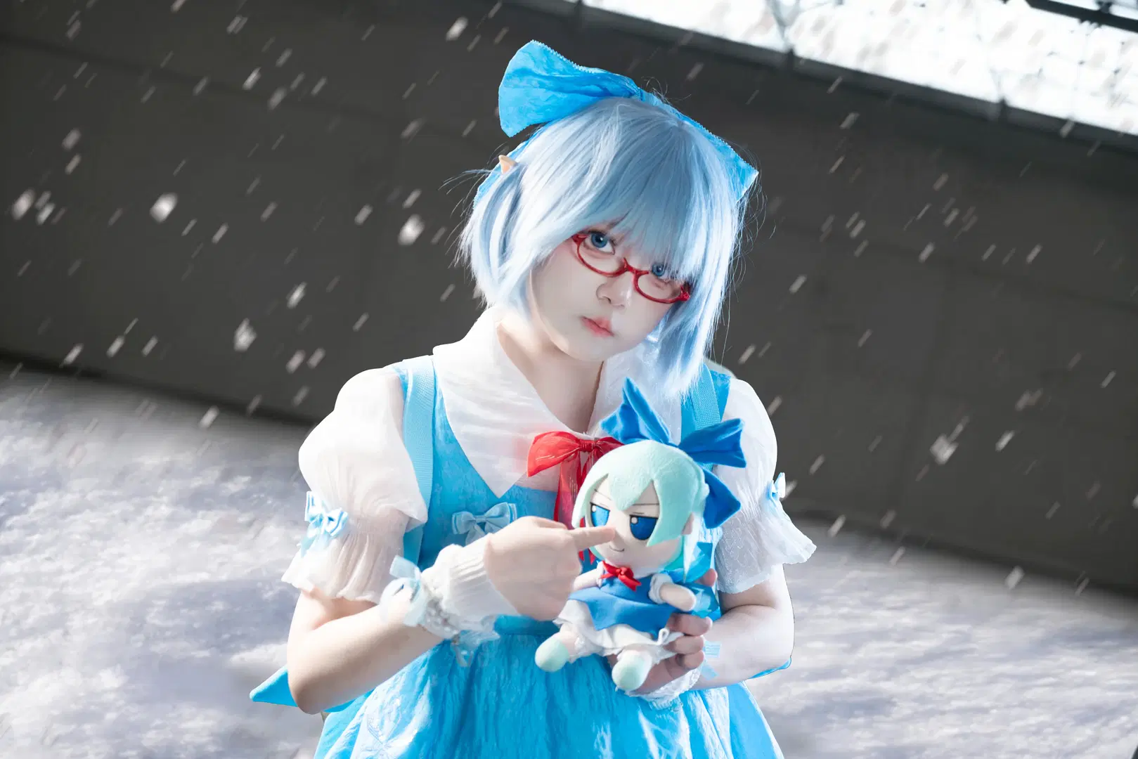 【Cirno cosplay】Touhou Project Ice and Snow Themed Convention photo Sharing by 屿西奈 - Image 8