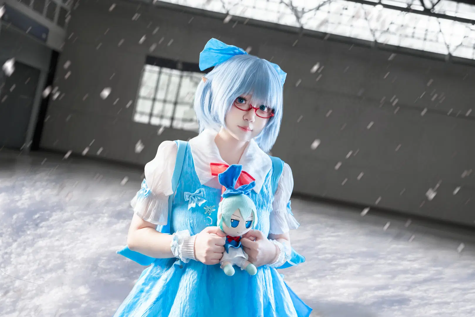 【Cirno cosplay】Touhou Project Ice and Snow Themed Convention photo Sharing by 屿西奈 - Image 9