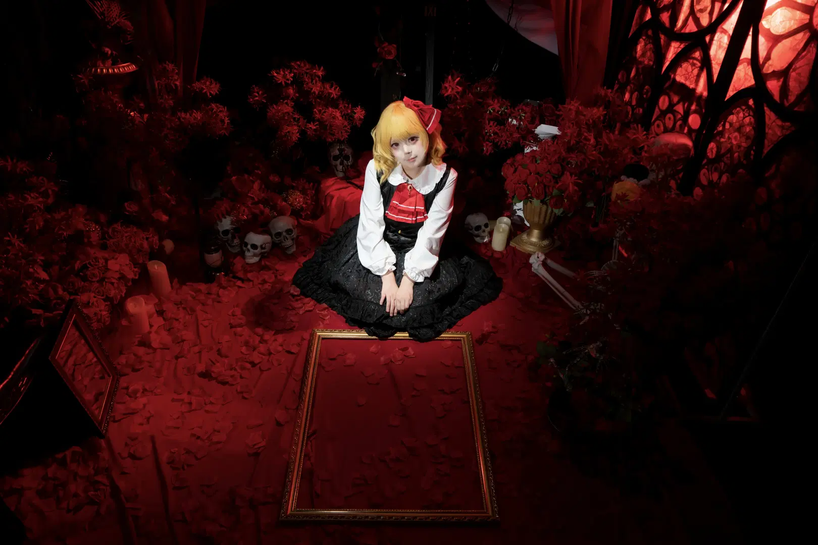 【露米娅cos】东方project暗黑哥特风正片 - 屿西奈 - 第4张