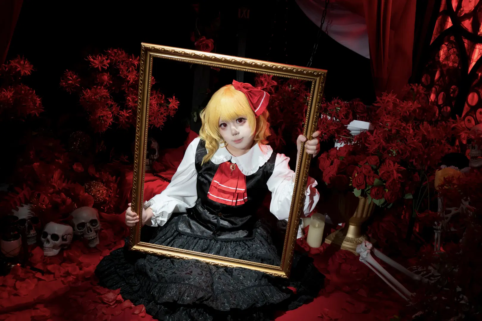 【露米娅cos】东方project暗黑哥特风正片 - 屿西奈 - 第6张