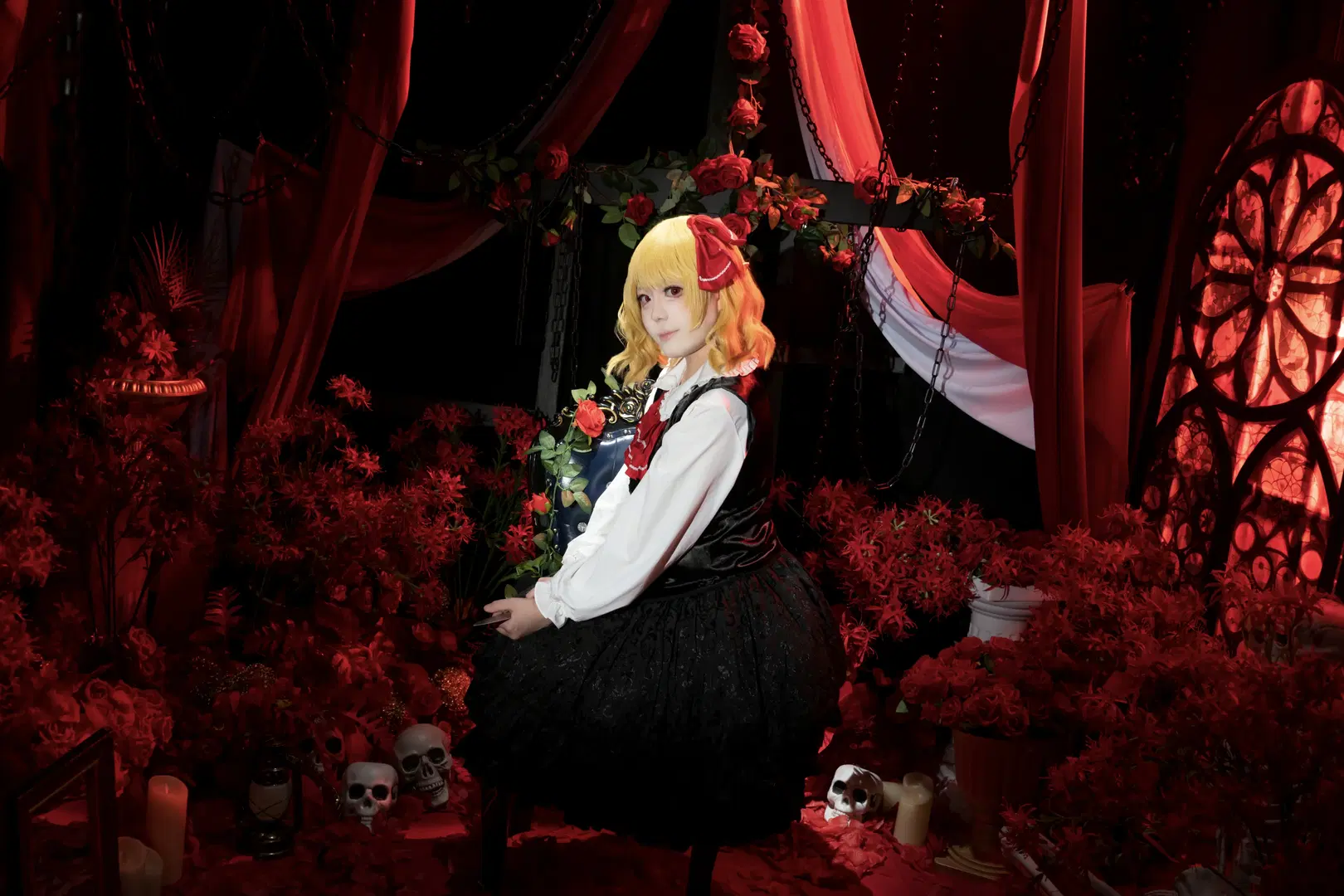 【露米娅cos】东方project暗黑哥特风正片 - 屿西奈 - 第8张
