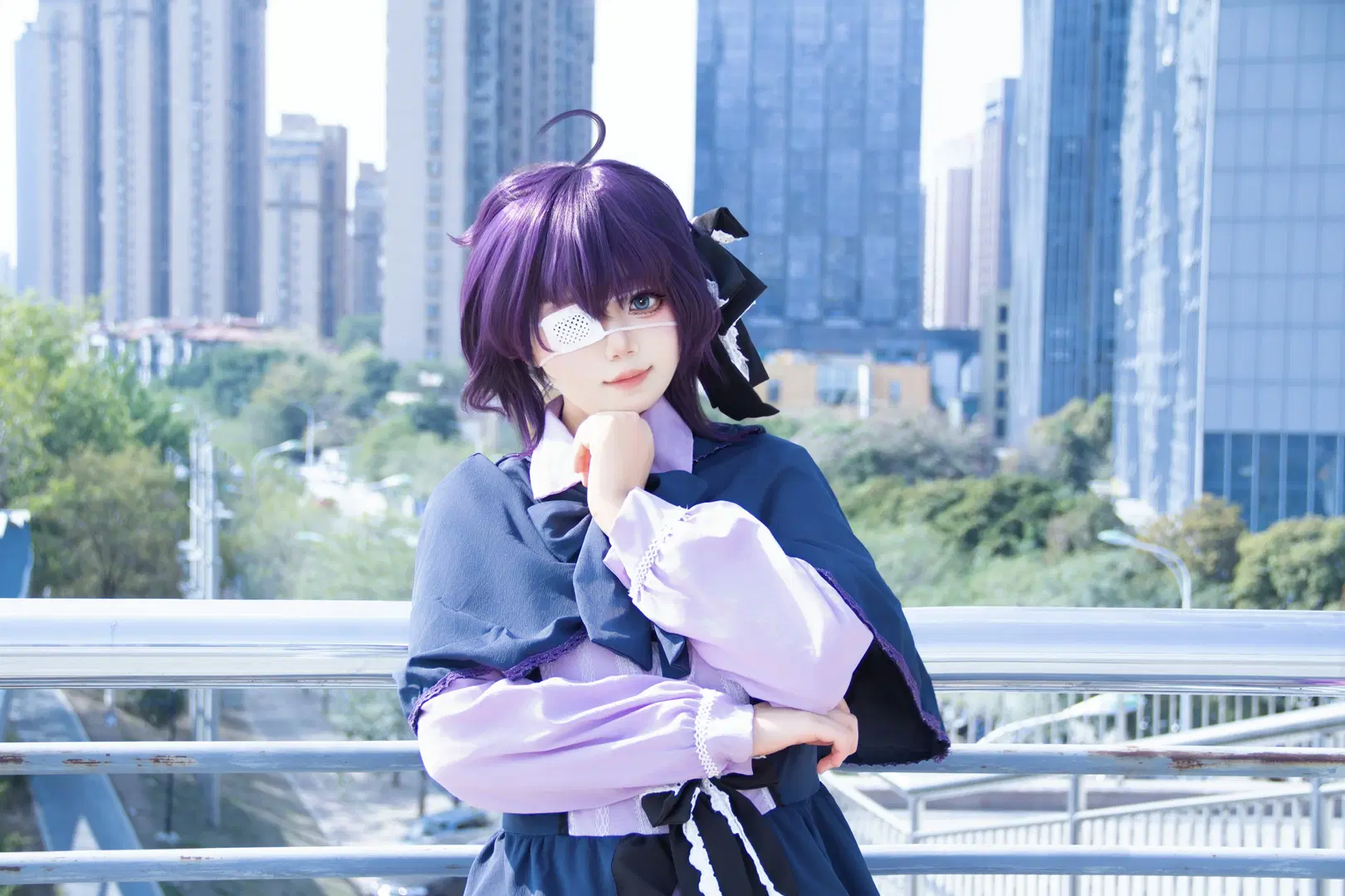 【小鸟游六花cos】中二病也要谈恋爱的邪王真眼外景正片 - 屿西奈 - 第3张