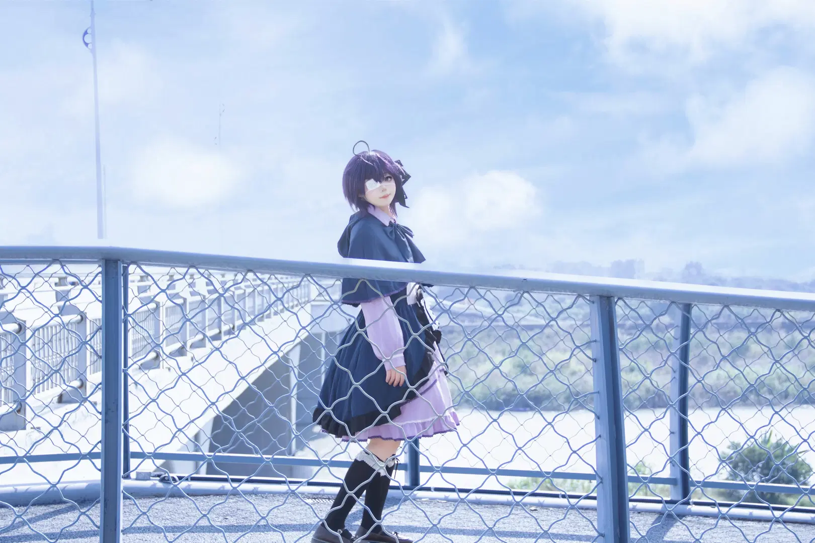 【小鸟游六花cos】中二病也要谈恋爱的邪王真眼外景正片 - 屿西奈 - 第7张