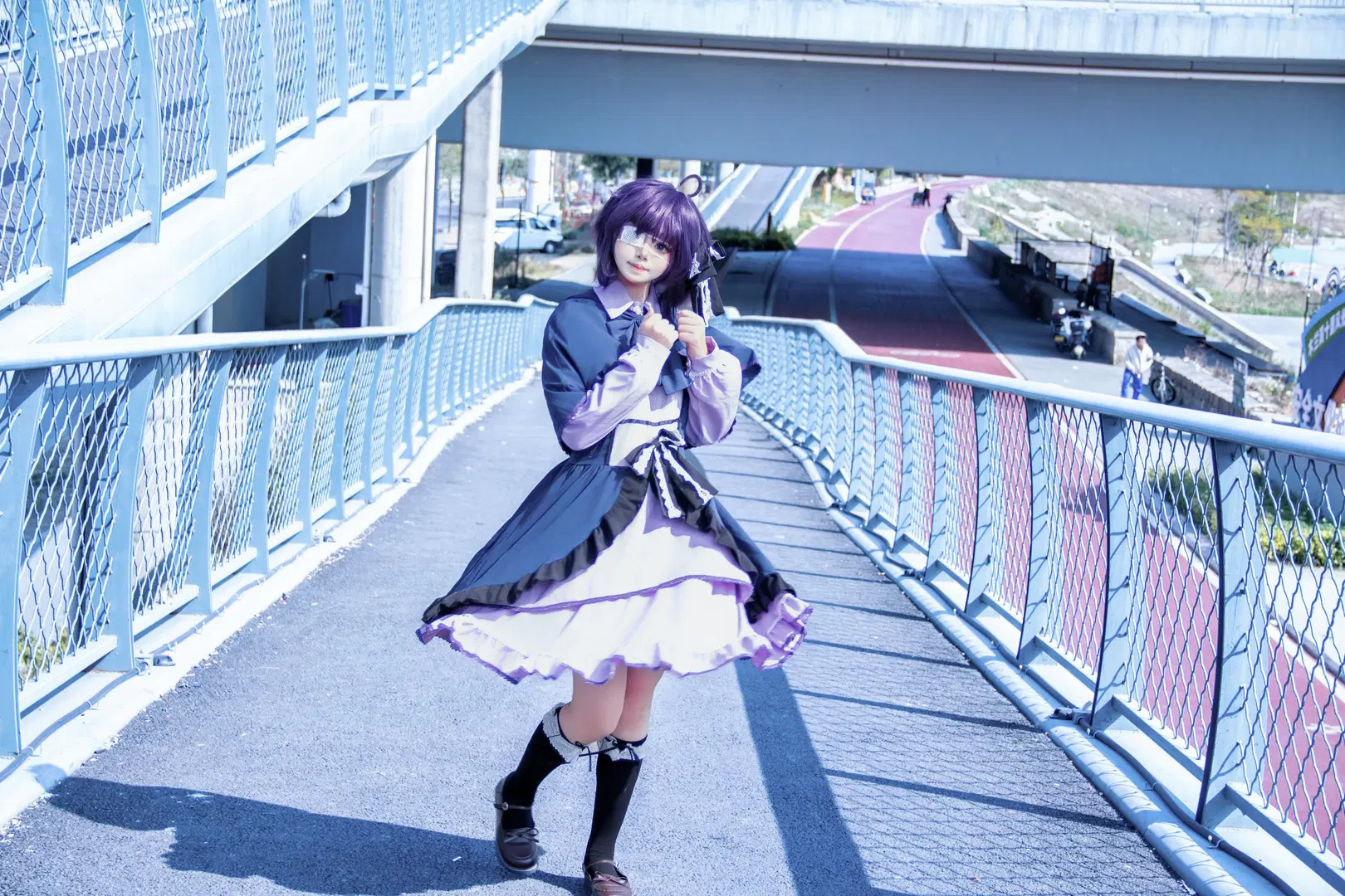 【小鸟游六花cos】中二病也要谈恋爱，邪王真眼外景活力呈现 - 屿西奈 - 第3张