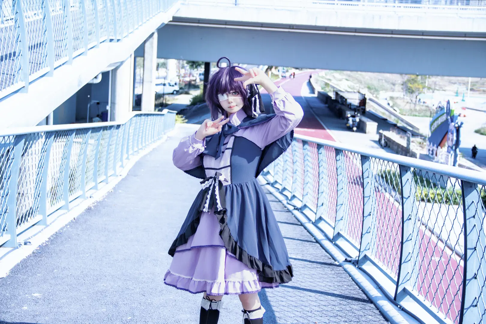 【小鸟游六花cos】中二病也要谈恋爱，邪王真眼外景活力呈现 - 屿西奈 - 第4张