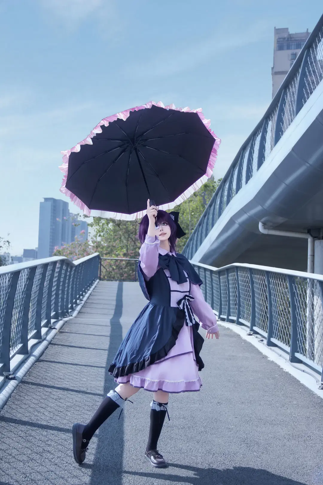【小鸟游六花cos】中二病也要谈恋爱，邪王真眼外景活力呈现 - 屿西奈 - 第8张