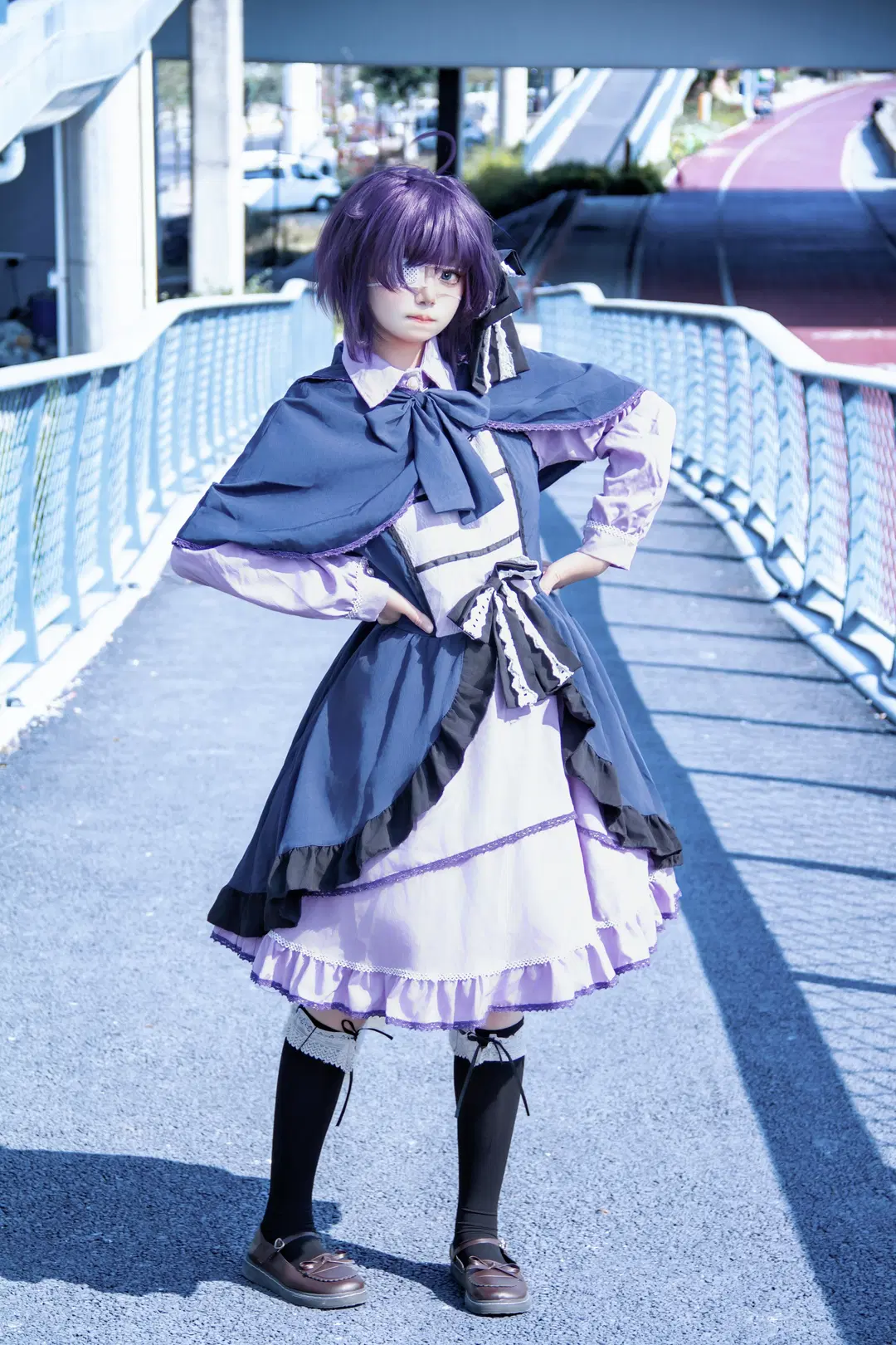 【小鸟游六花cos】中二病也要谈恋爱，邪王真眼外景活力呈现 - 屿西奈 - 第9张