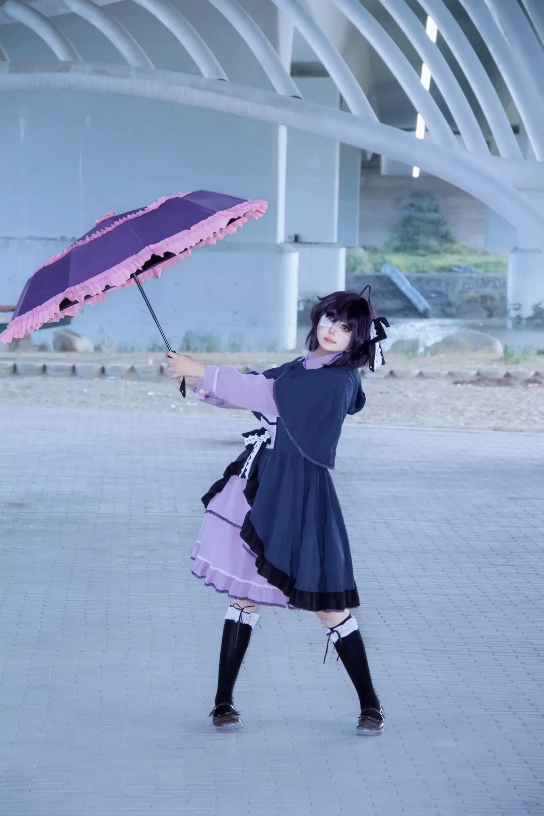 【小鸟游六花cos】莆田天桥下的邪王真眼最后一期返图 - 屿西奈 - 第2张