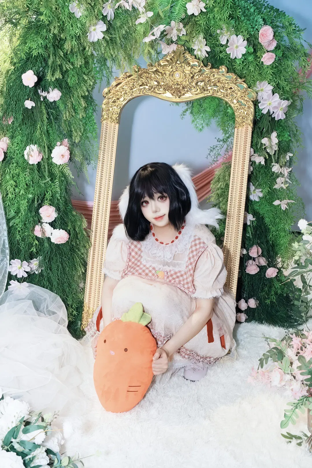 【因幡帝cos】東方project裡的幸運白兔 - 屿西奈 - 第4張