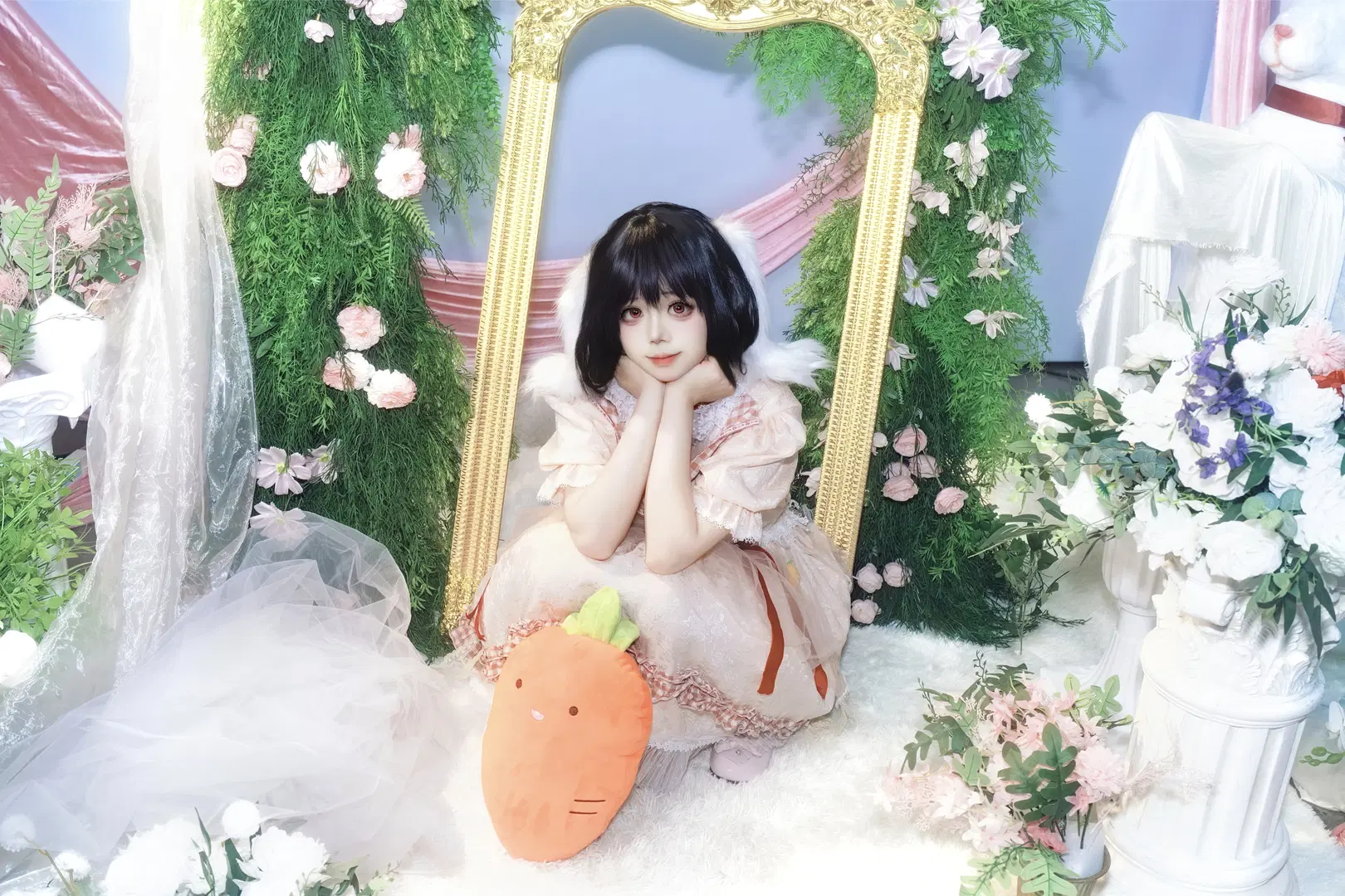 【因幡帝cos】東方project裡的幸運白兔 - 屿西奈 - 第6張