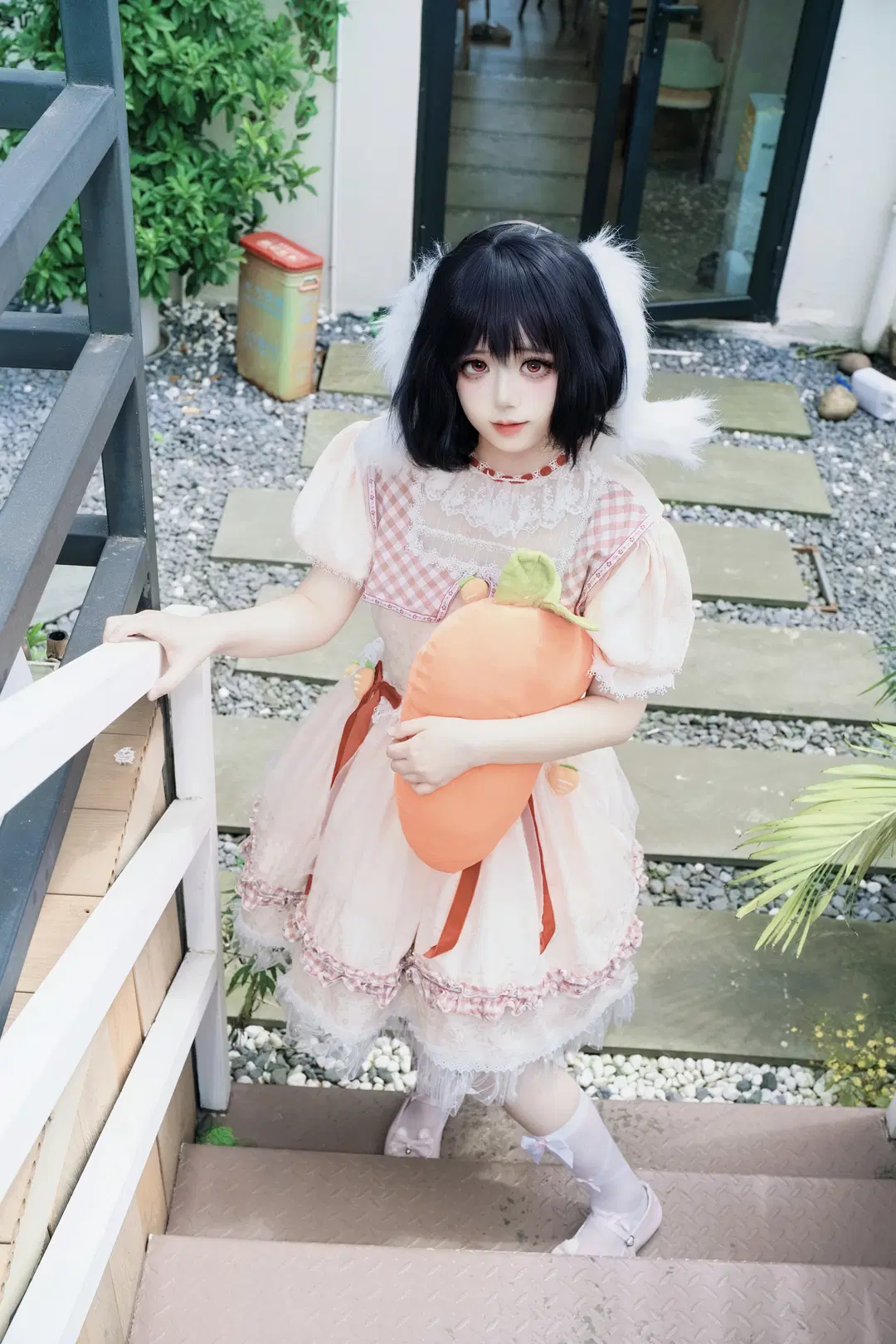 【因幡帝cos】東方project裡的幸運白兔 - 屿西奈 - 第7張