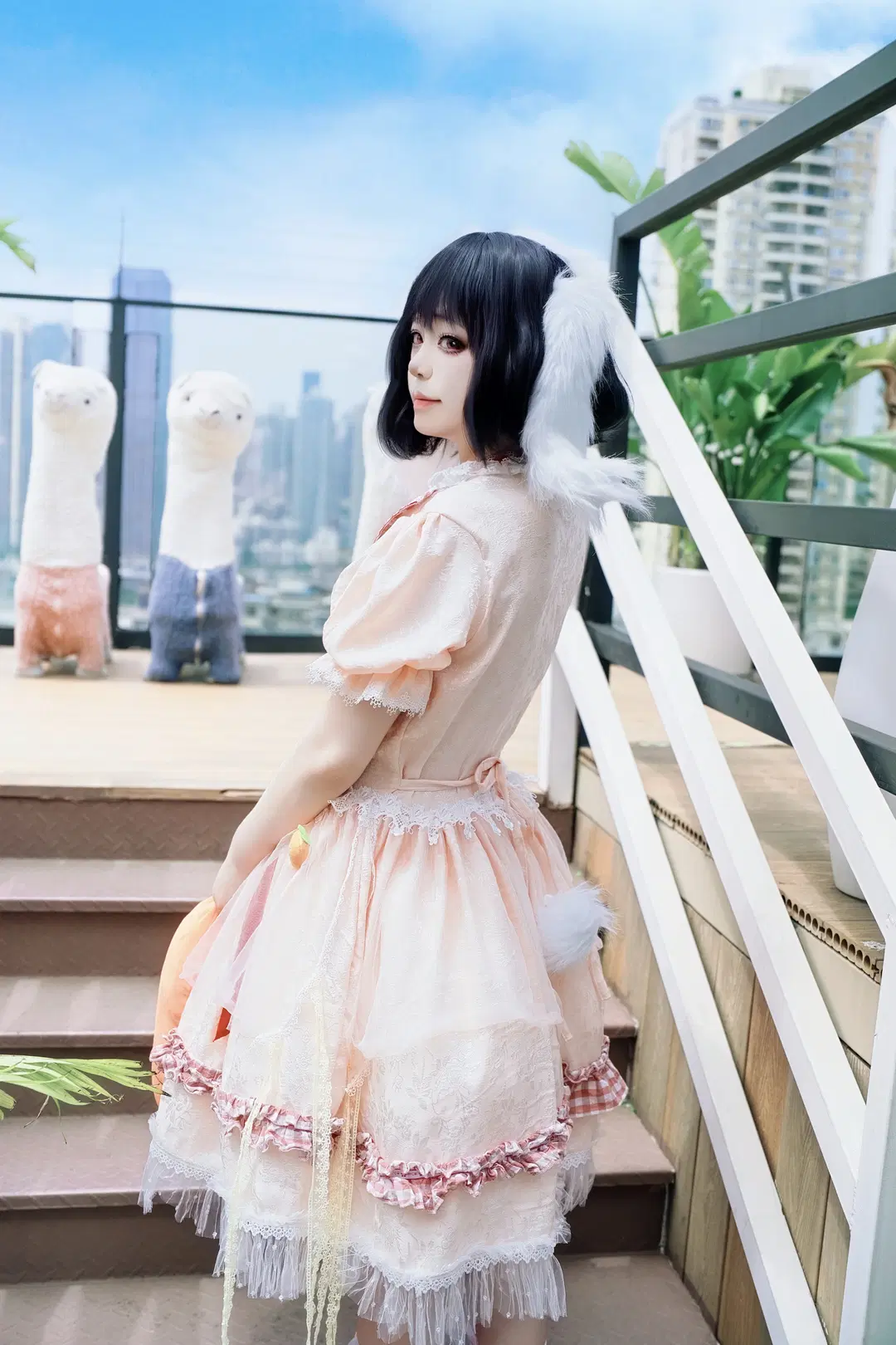 【因幡帝cos】東方project裡的幸運白兔 - 屿西奈 - 第9張