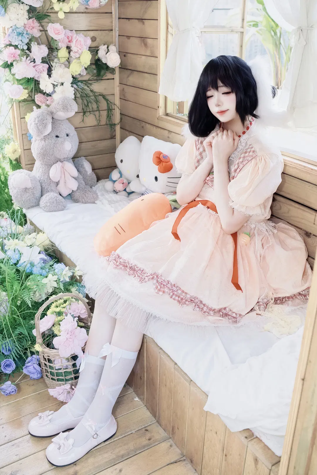 【因幡てゐ コスプレ】東方Projectのお茶目な兎妖怪 - 屿西奈 - 2枚目