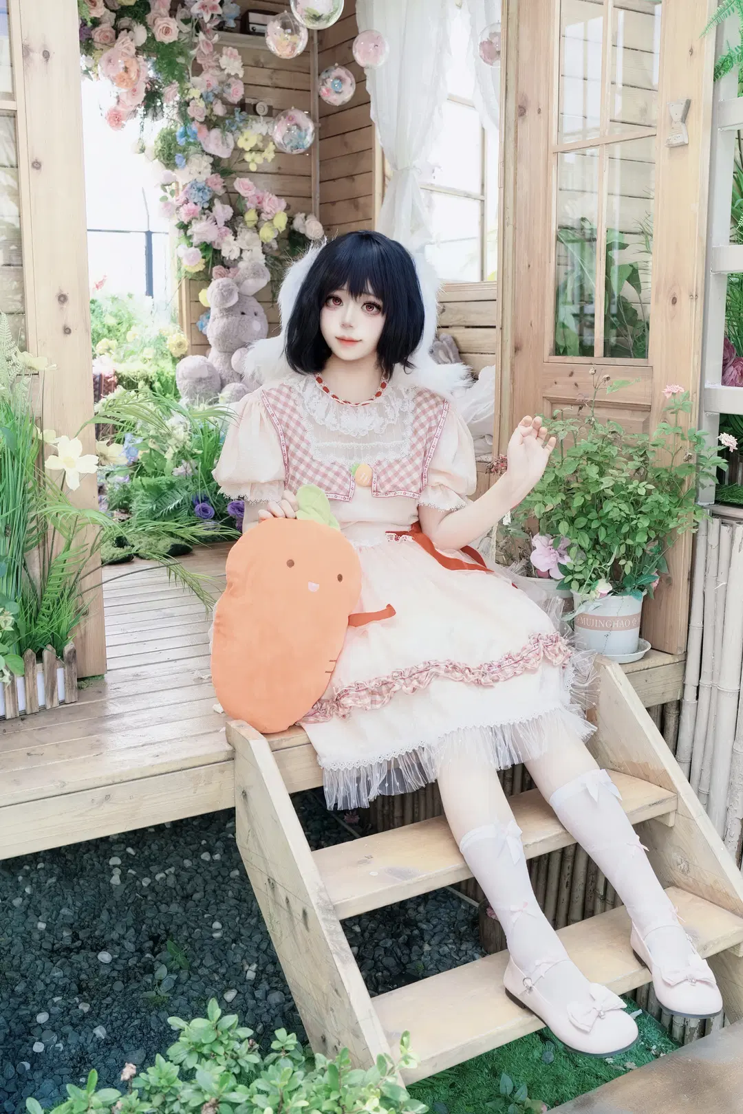 【因幡てゐ コスプレ】東方Projectのお茶目な兎妖怪 - 屿西奈 - 4枚目