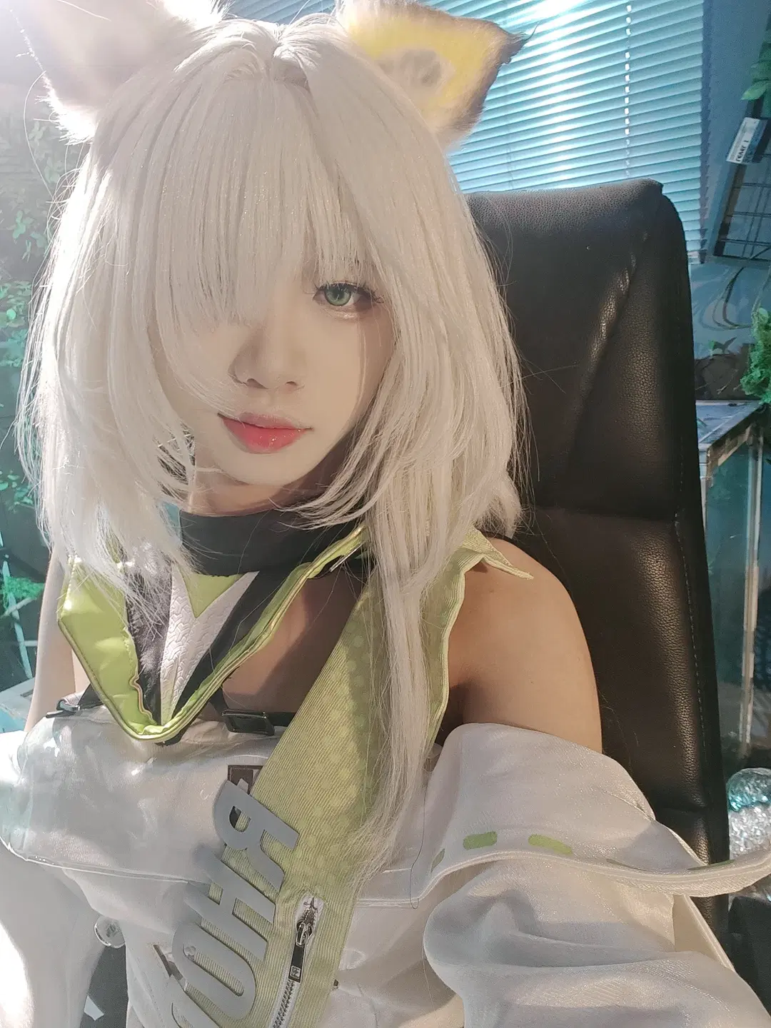 [Kal'tsit cosplay] Arknights Doomsday Ark Shoot Record by 叙拉古黑帮尚雪兔 - Image 2