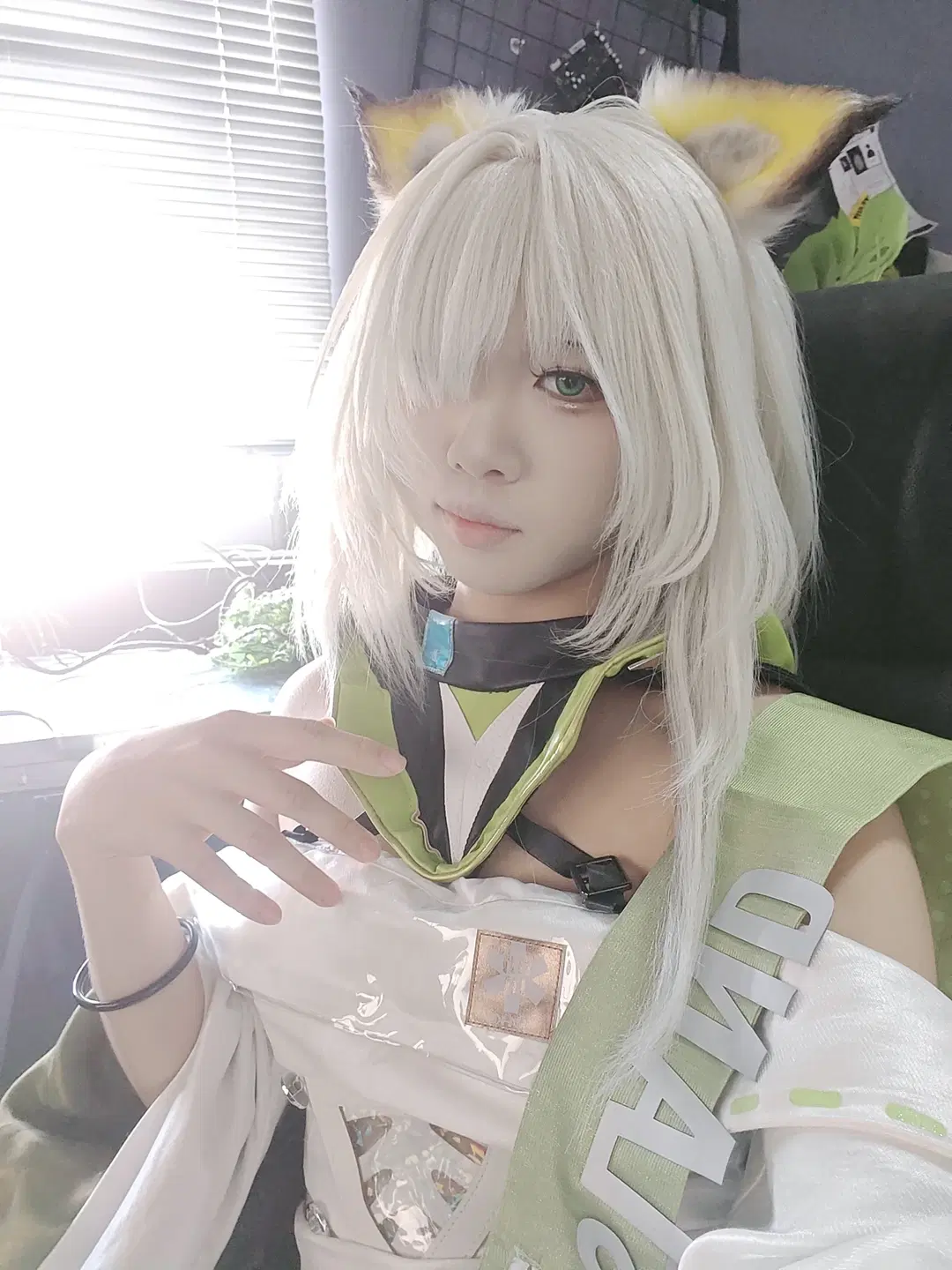 [Kal'tsit cosplay] Arknights Doomsday Ark Shoot Record by 叙拉古黑帮尚雪兔 - Image 3
