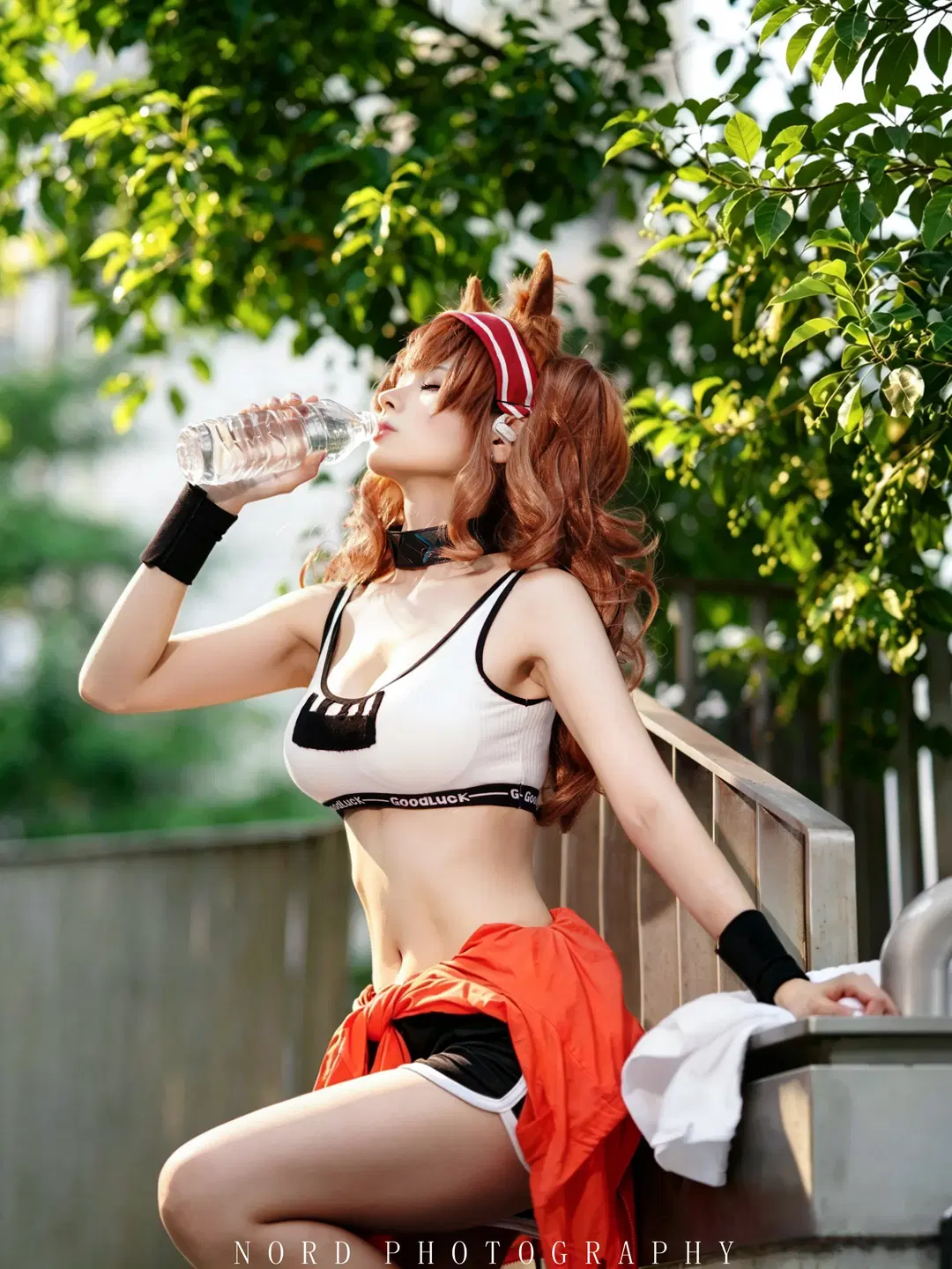 【安潔莉娜cos】明日方舟信使的城市驛站午後