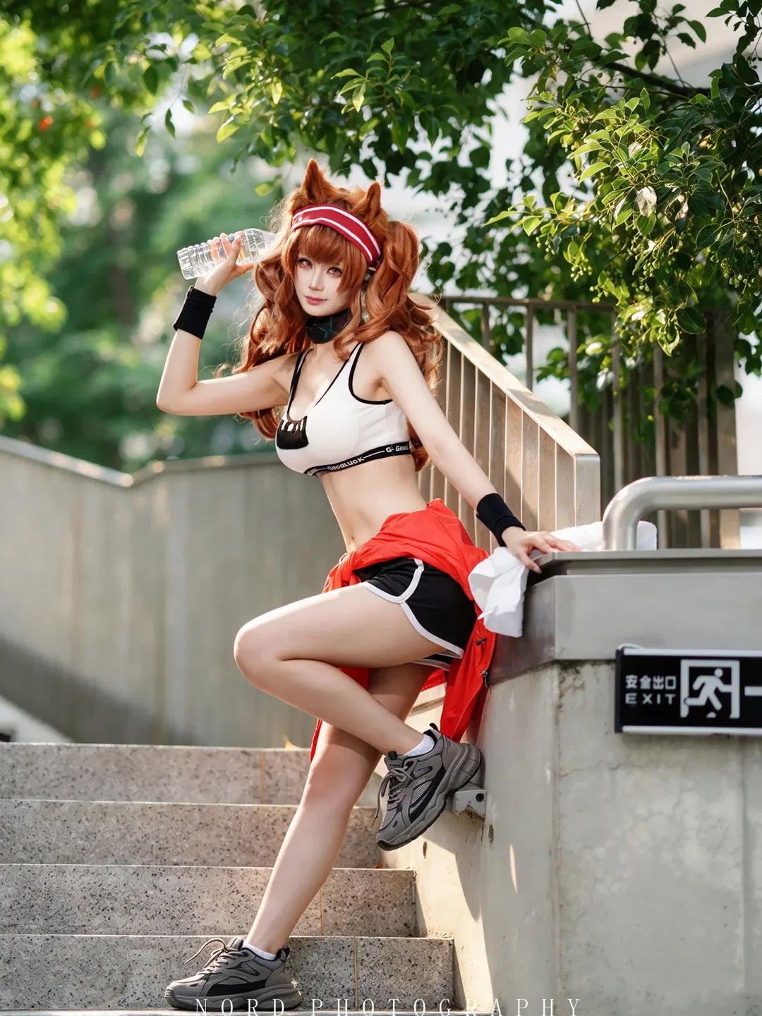 【安潔莉娜cos】明日方舟信使的城市驛站午後 - Nord - 第4張