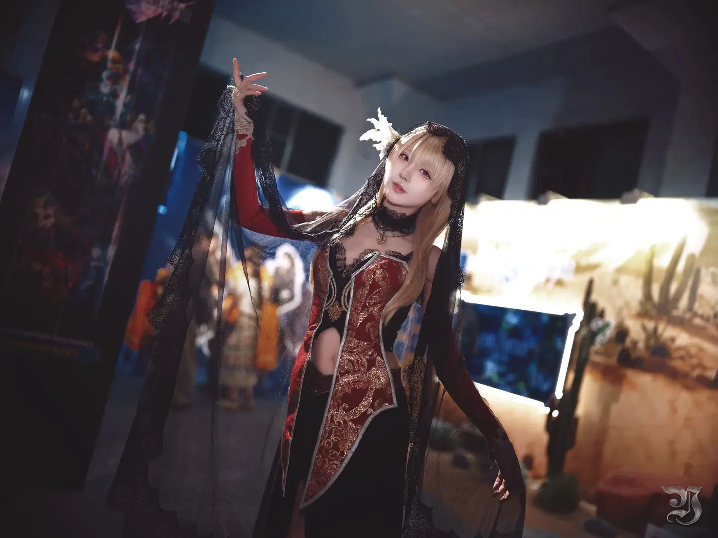 cosplay, 漫展返图, 哥特风, 最终幻想, Redland2026
