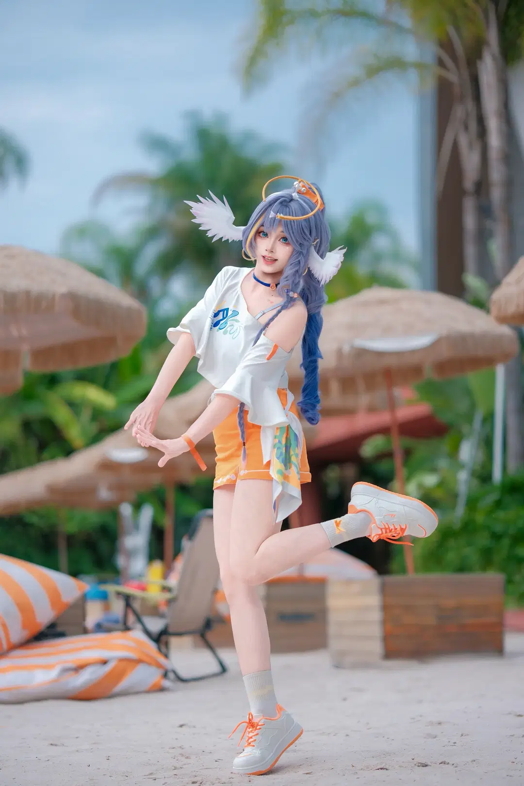 【知更鳥cos】崩壞星穹鐵道 夏日海灘的清涼元氣 - 勇者A - 第4張