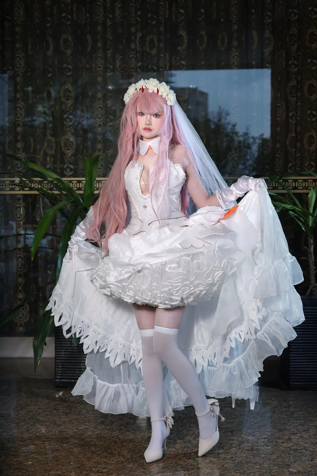 漫展返图, 花嫁, 白丝, 02cos, 国家队
