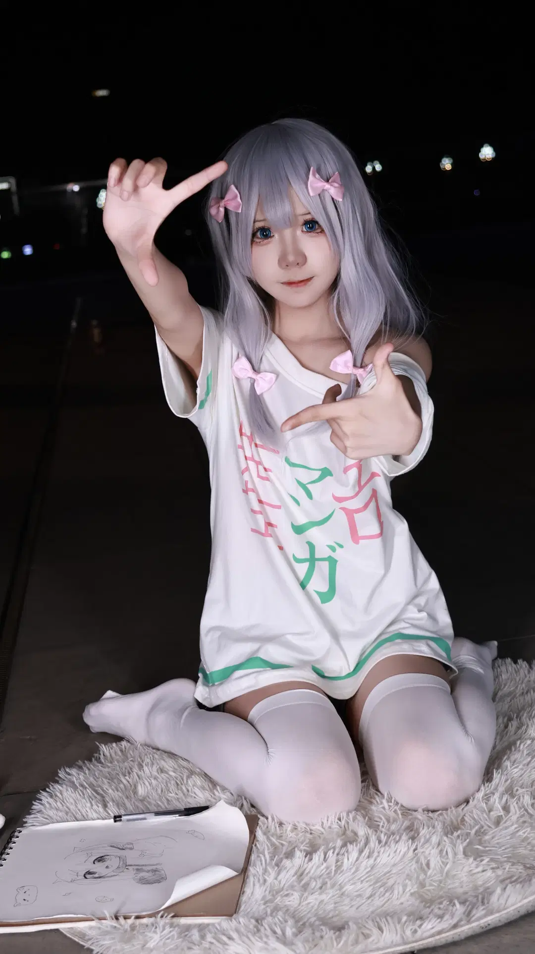 【Izumi Sagiri cosplay】Eromanga Sensei: Paintbrush in Hand, Cuteness Is Eternal by 小谷鸡 - Image 4