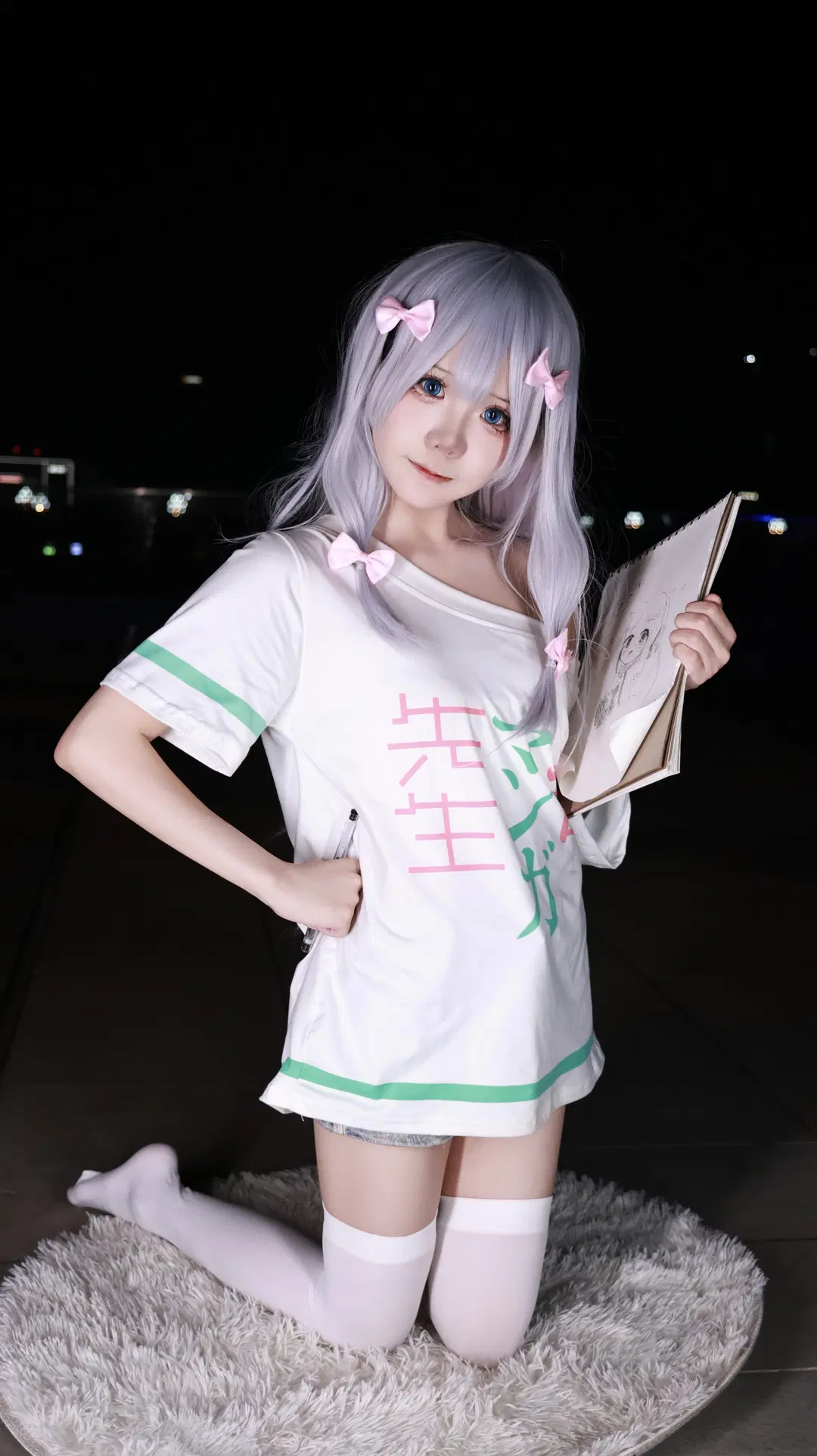 【Izumi Sagiri cosplay】Eromanga Sensei: Paintbrush in Hand, Cuteness Is Eternal by 小谷鸡 - Image 5