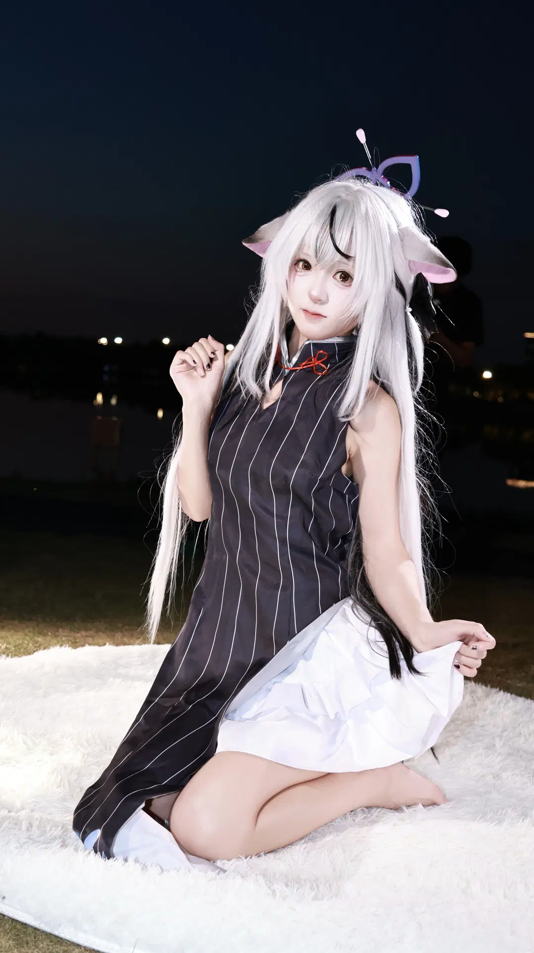 【春原ココナ コスプレ】『ブルーアーカイブ』甘い系女子の猫娘教官がご指導に参上！ - 小谷鸡 - 2枚目