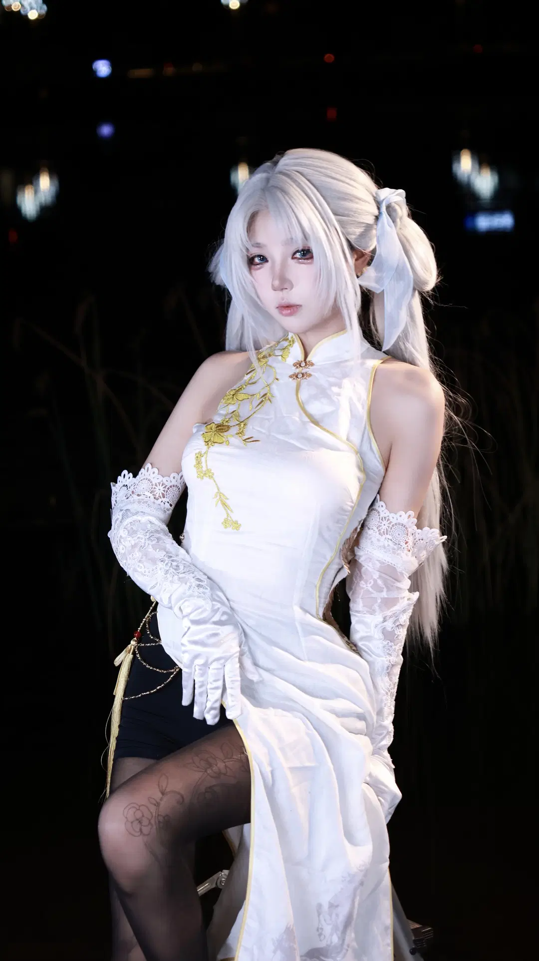 【顧清寒cos】永劫無間寒江夜影，霜雪為骨風月為裳 - 小谷鸡 - 第2張