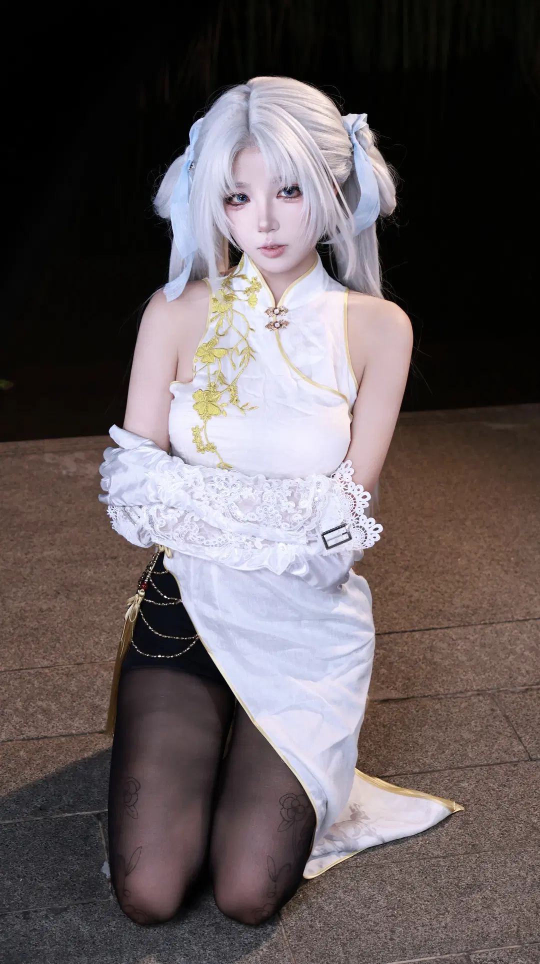 【顧清寒cos】永劫無間寒江夜影，霜雪為骨風月為裳 - 小谷鸡 - 第3張