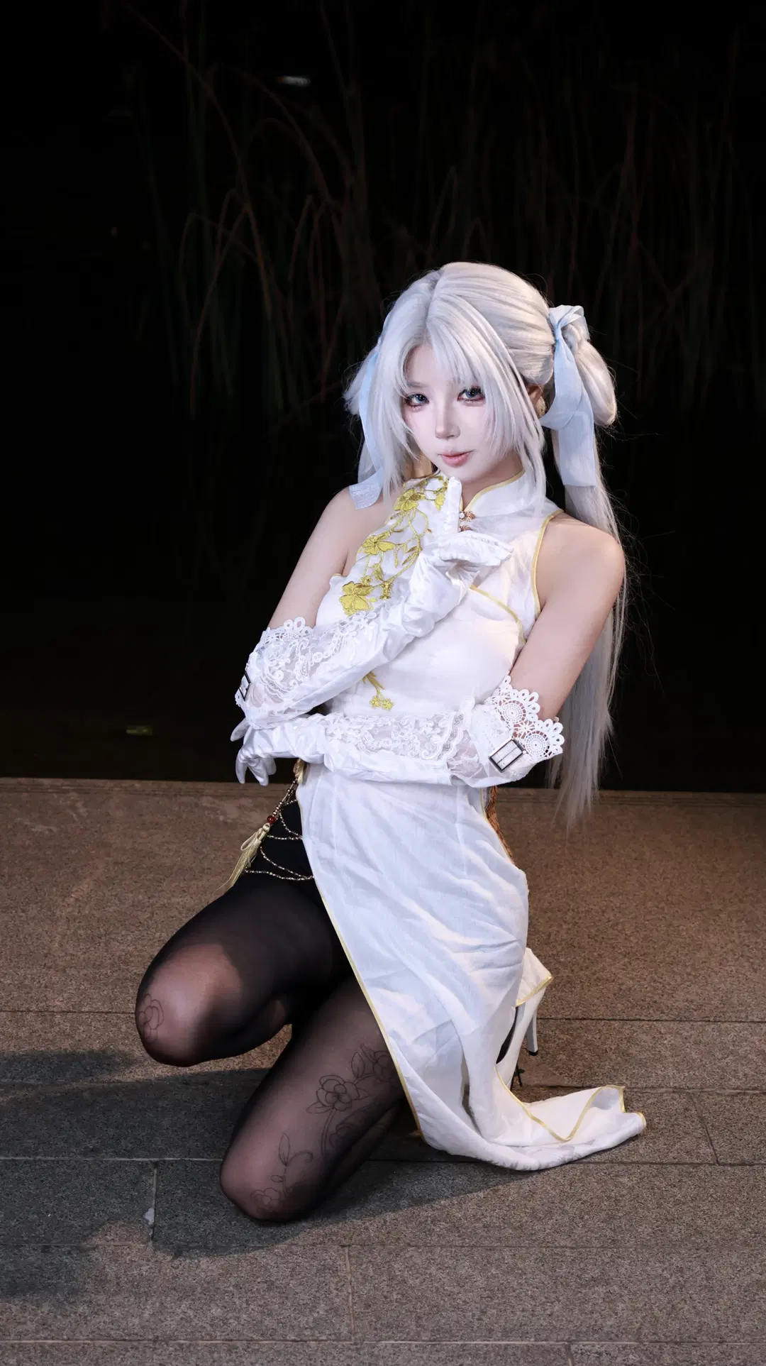 【顧清寒cos】永劫無間寒江夜影，霜雪為骨風月為裳 - 小谷鸡 - 第4張