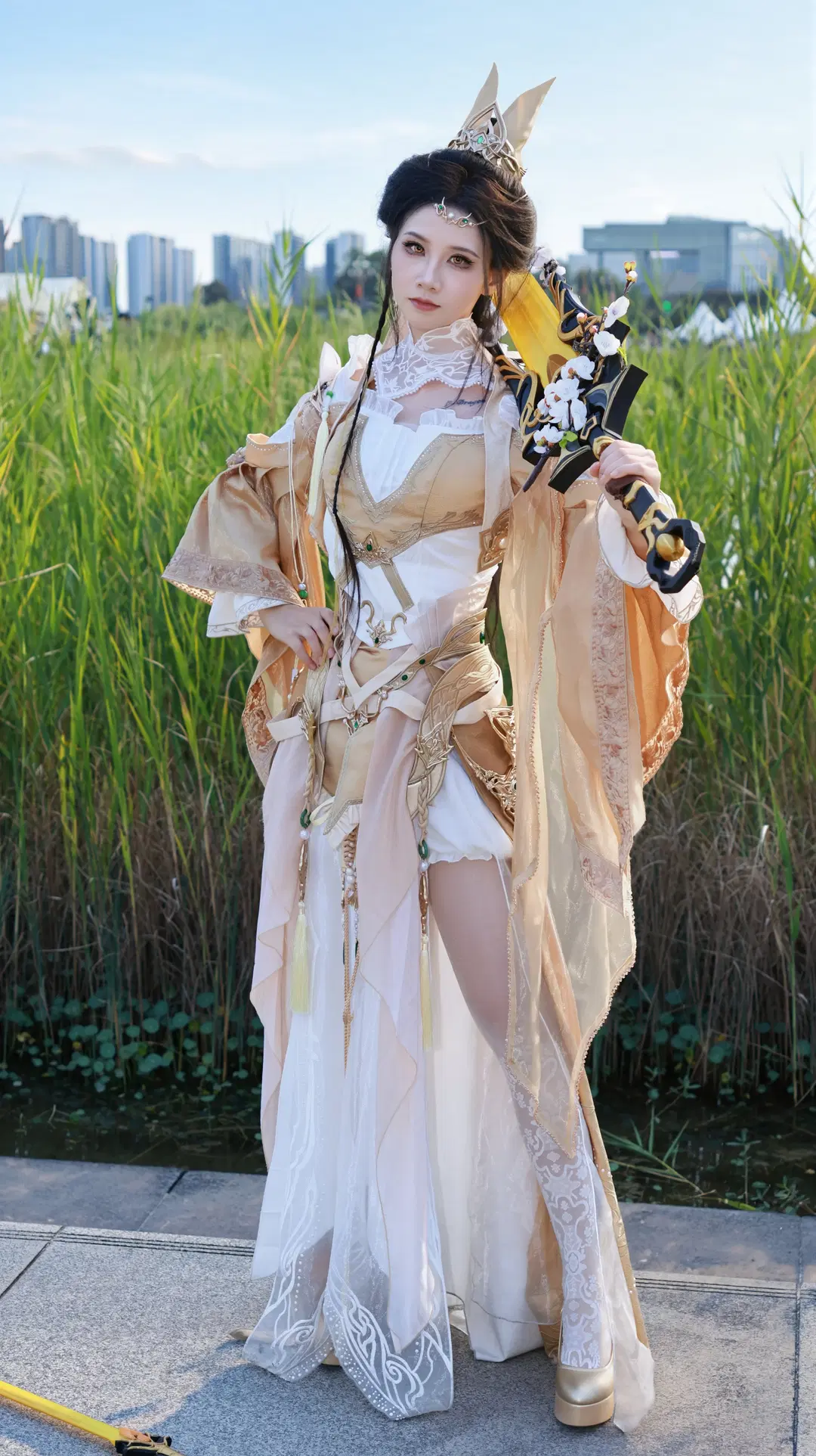 【藏剑二小姐cos】剑网3苍生铸世，一肩风月双剑横秋 - 小谷鸡 - 第3张