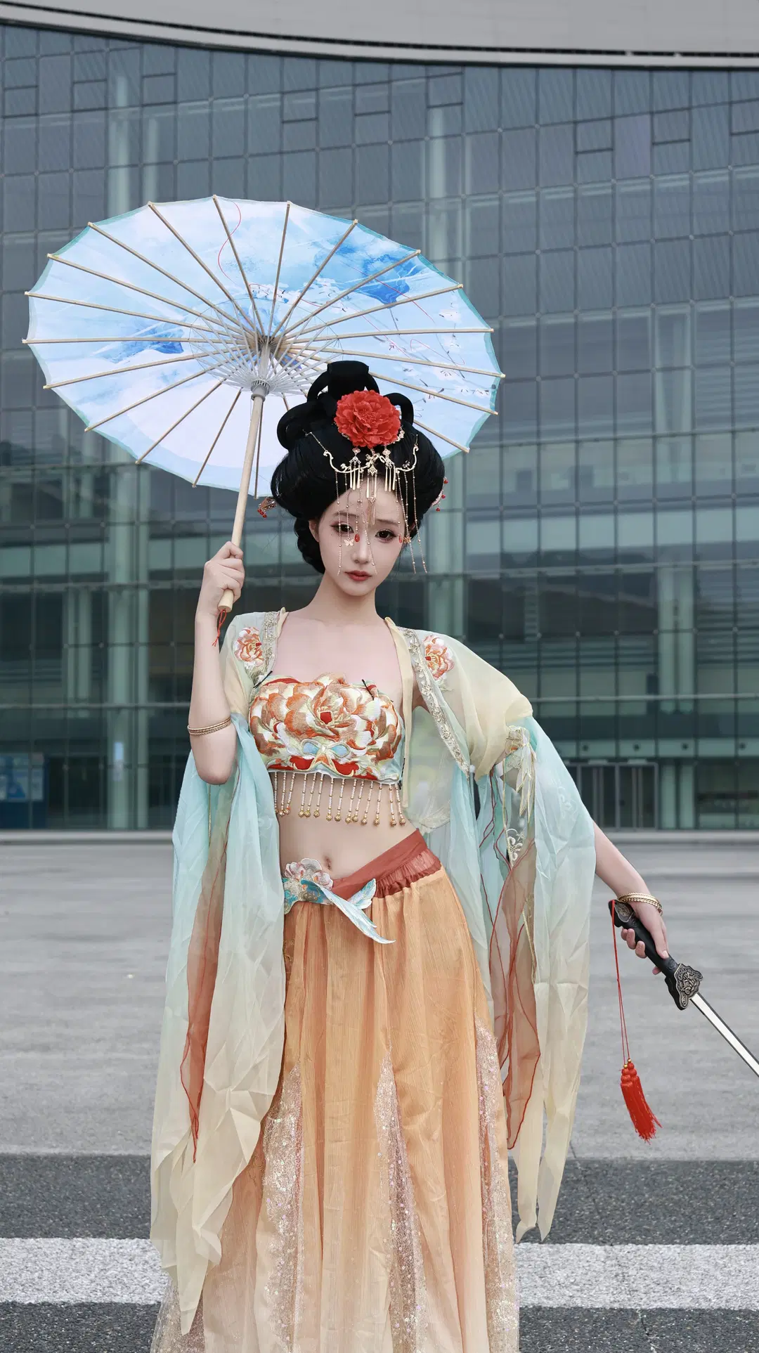 【醉花阴cos】燕云十六声，牡丹簪发剑藏温柔 - 小谷鸡 - 第4张