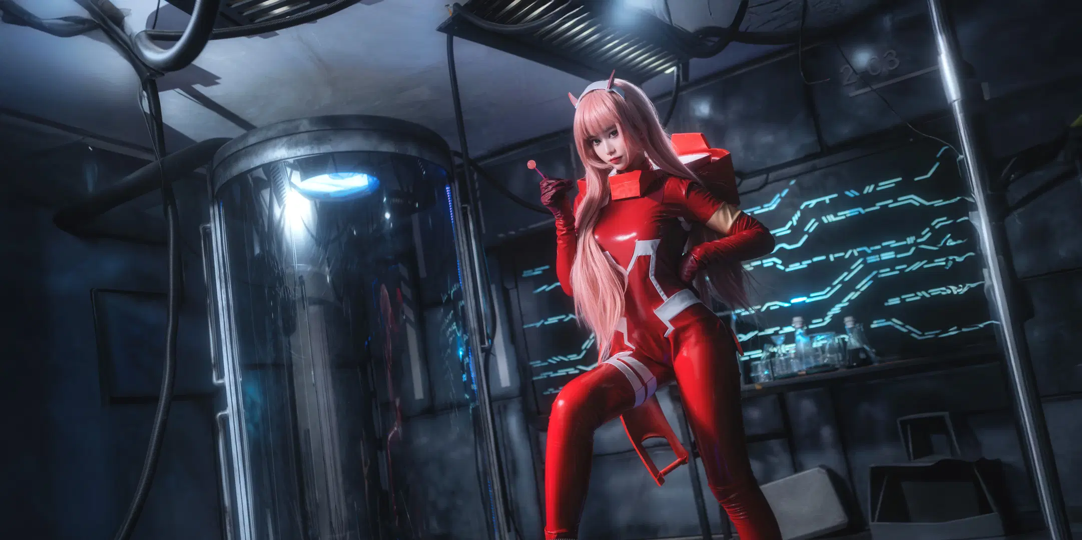 【02cos】DARLING in the FRANXX战斗服科技景正片 - 神父 - 第3张