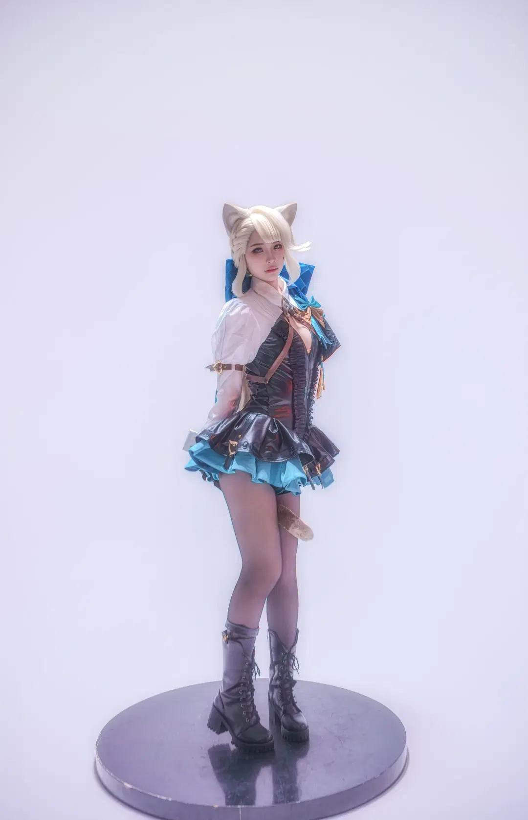 【リネット コスプレ】『原神』ディテール再現のスタジオ撮影記録 - 神父 - 2枚目