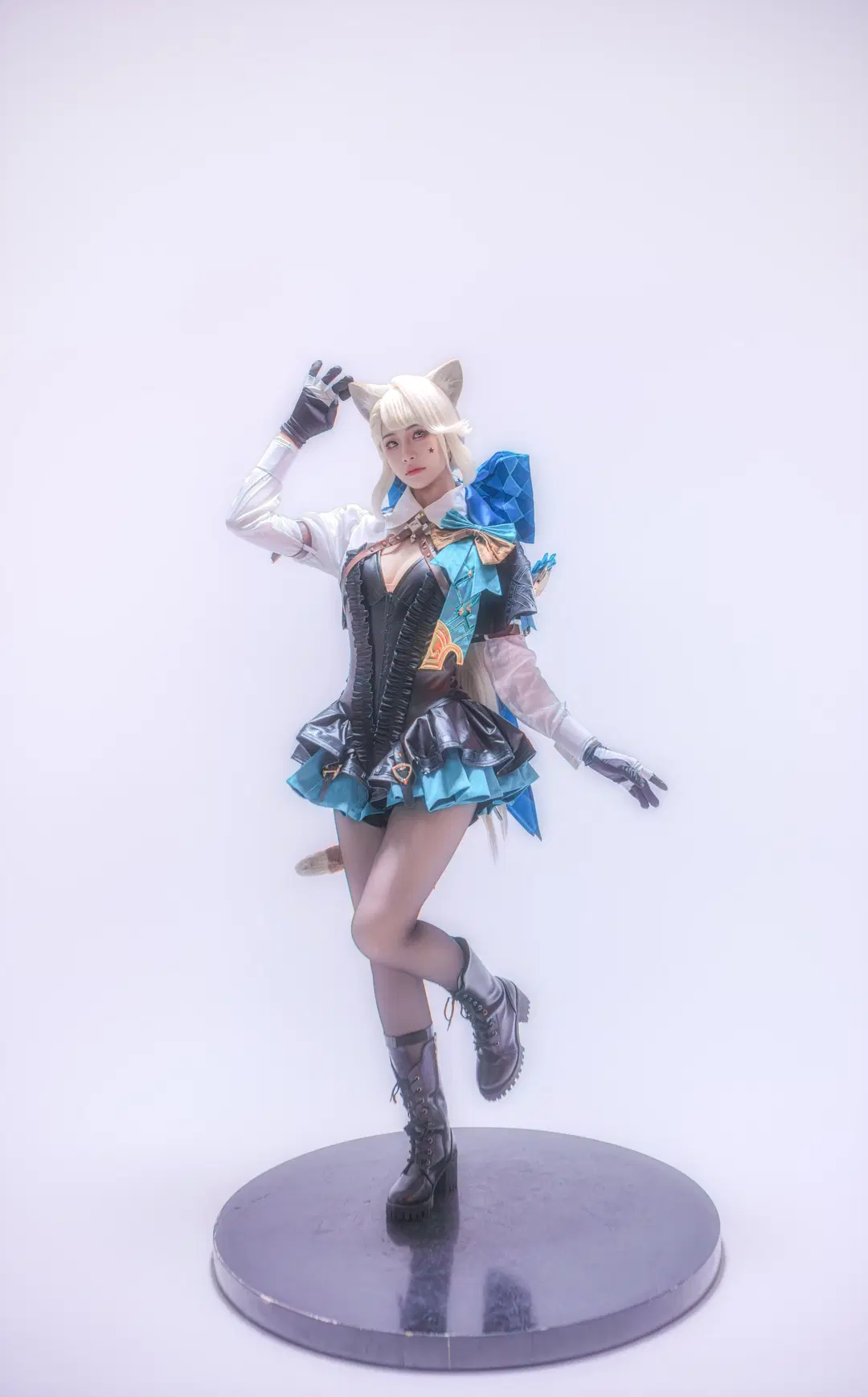 原神, 琳妮特cos, cosplay正片, 棚拍摄影, 丝袜