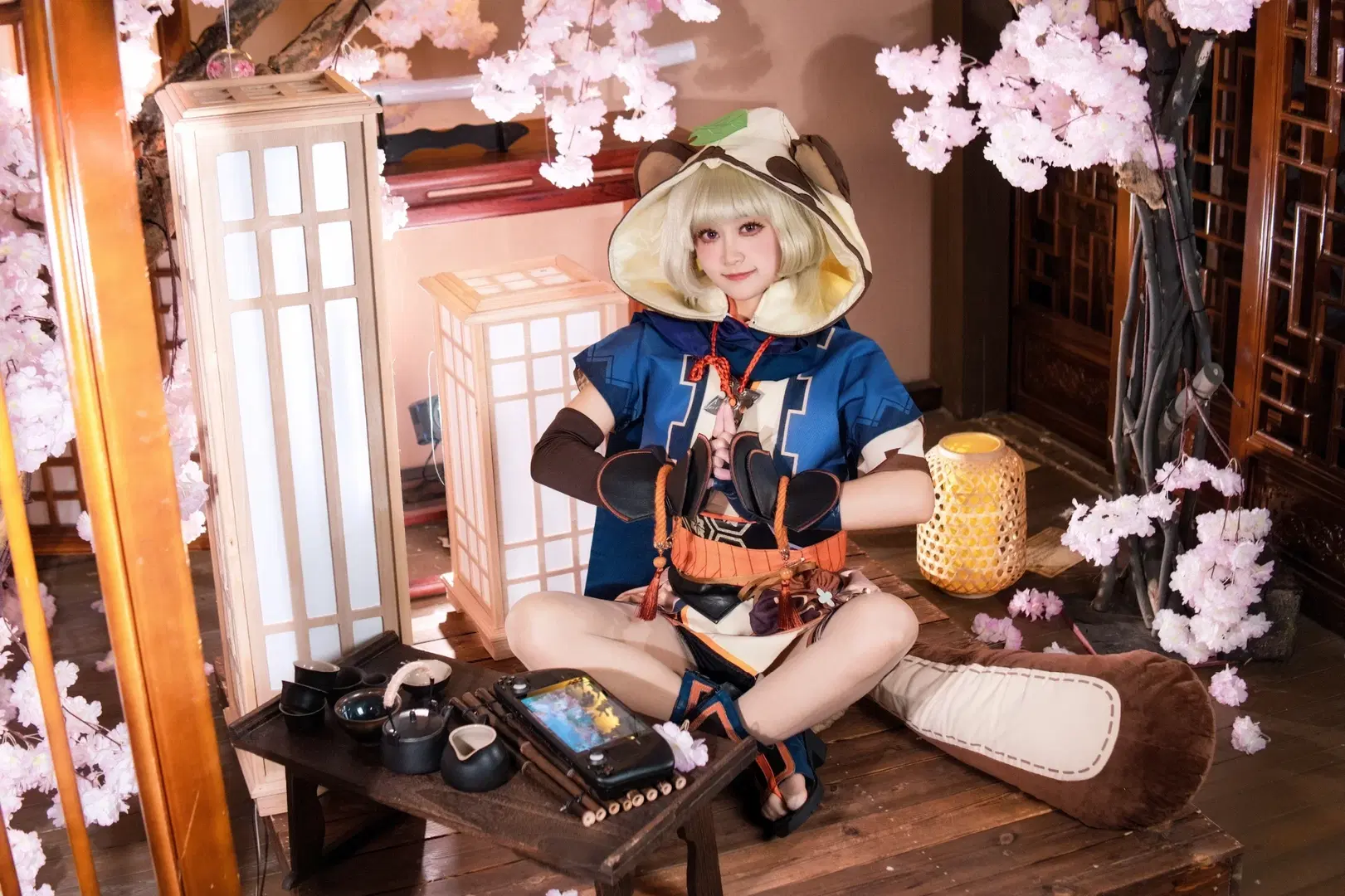 原神早柚cos 才不是狸猫哦的忍法大师 - 鹿野奈奈 - 第4张