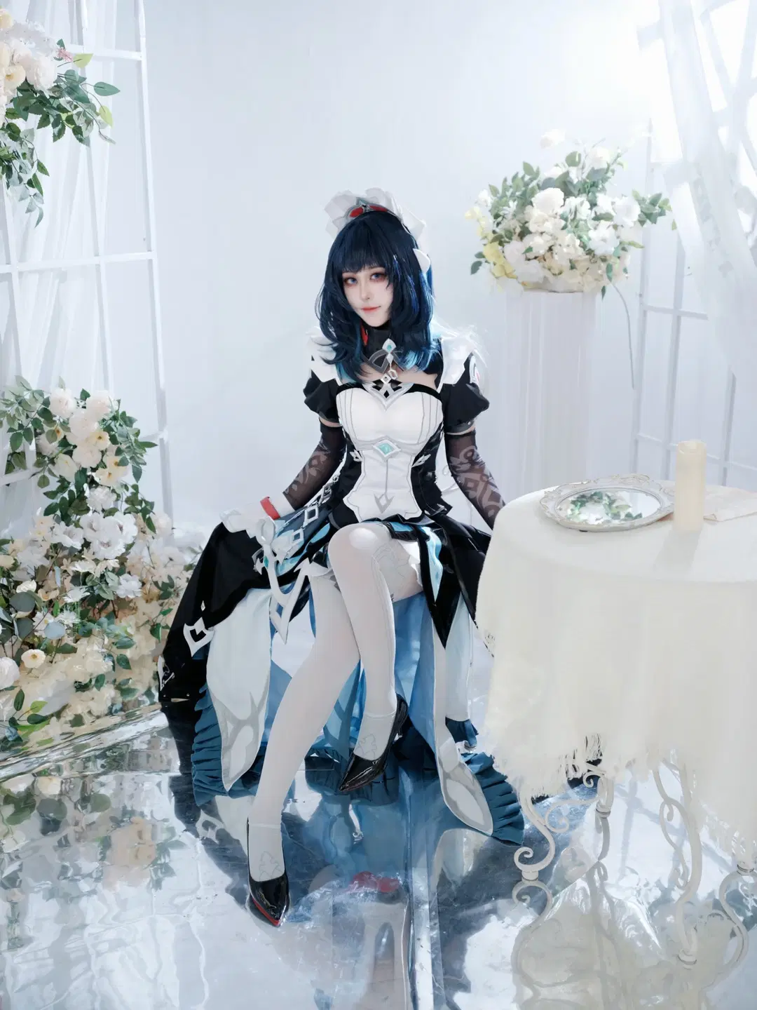原神, 白丝, 达妮卡cos