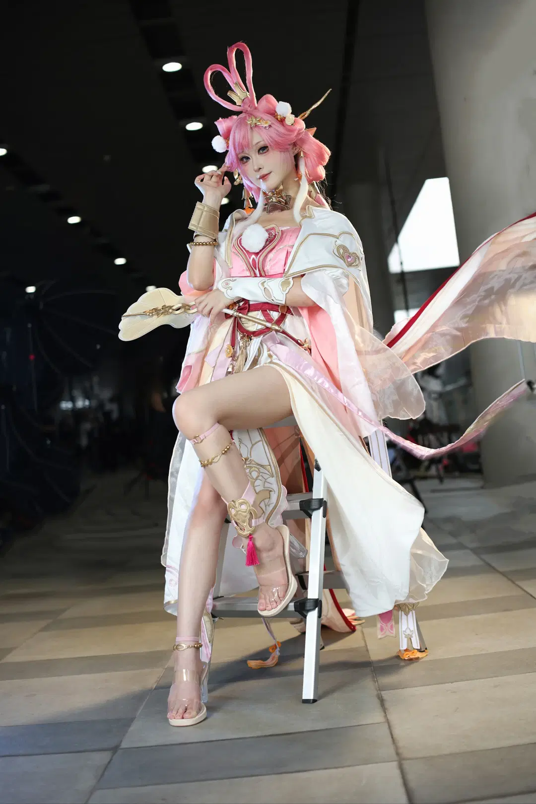 [Elysia Cosplay] Honkai Impact 3rd Flawless Fairy: Convention Booth Light & Shadow Record by 摄影小超📷✨ - Image 3