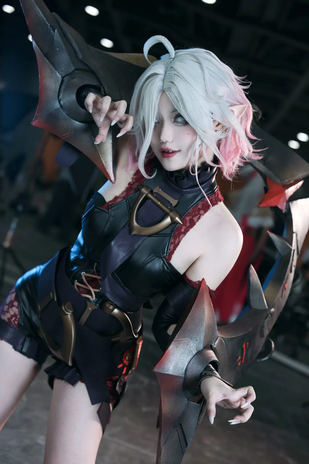 【貝蕾亞cos】英雄聯盟暗黑吸血鬼少女降臨漫展 - 摄影小超📷✨ - 第4張