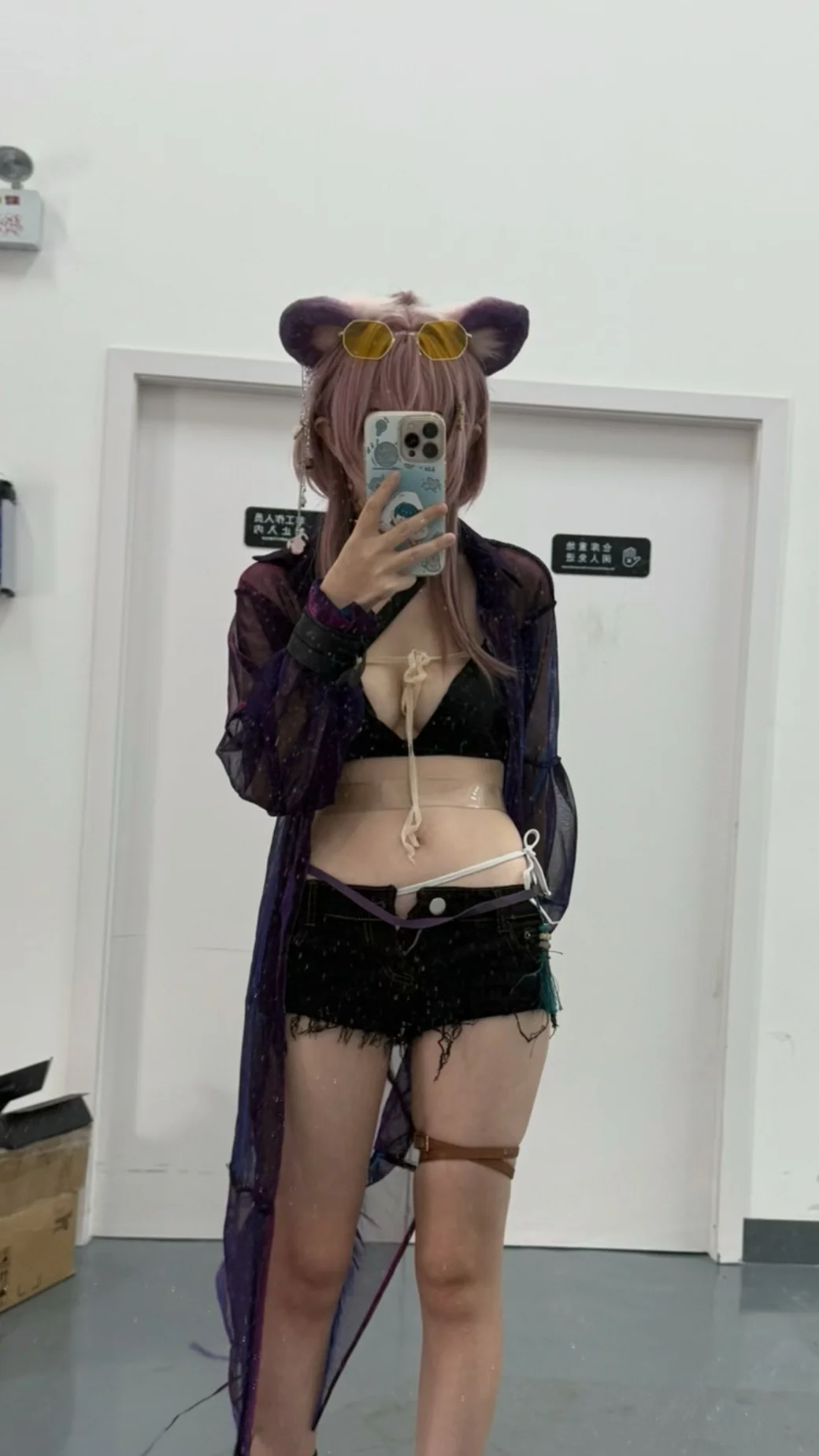 cosplay, 兔耳裝扮, 異域風情, 亞文化穿搭, 漫展後臺