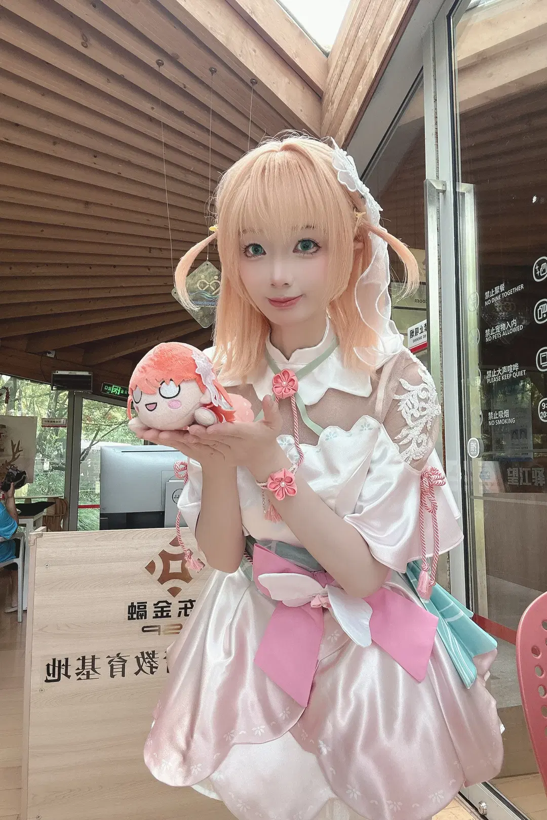 ピンク系コスプレ, 日野下花帆コスプレ, 可愛い系コスプレ, 蓮ノ空, 雪見だいふく