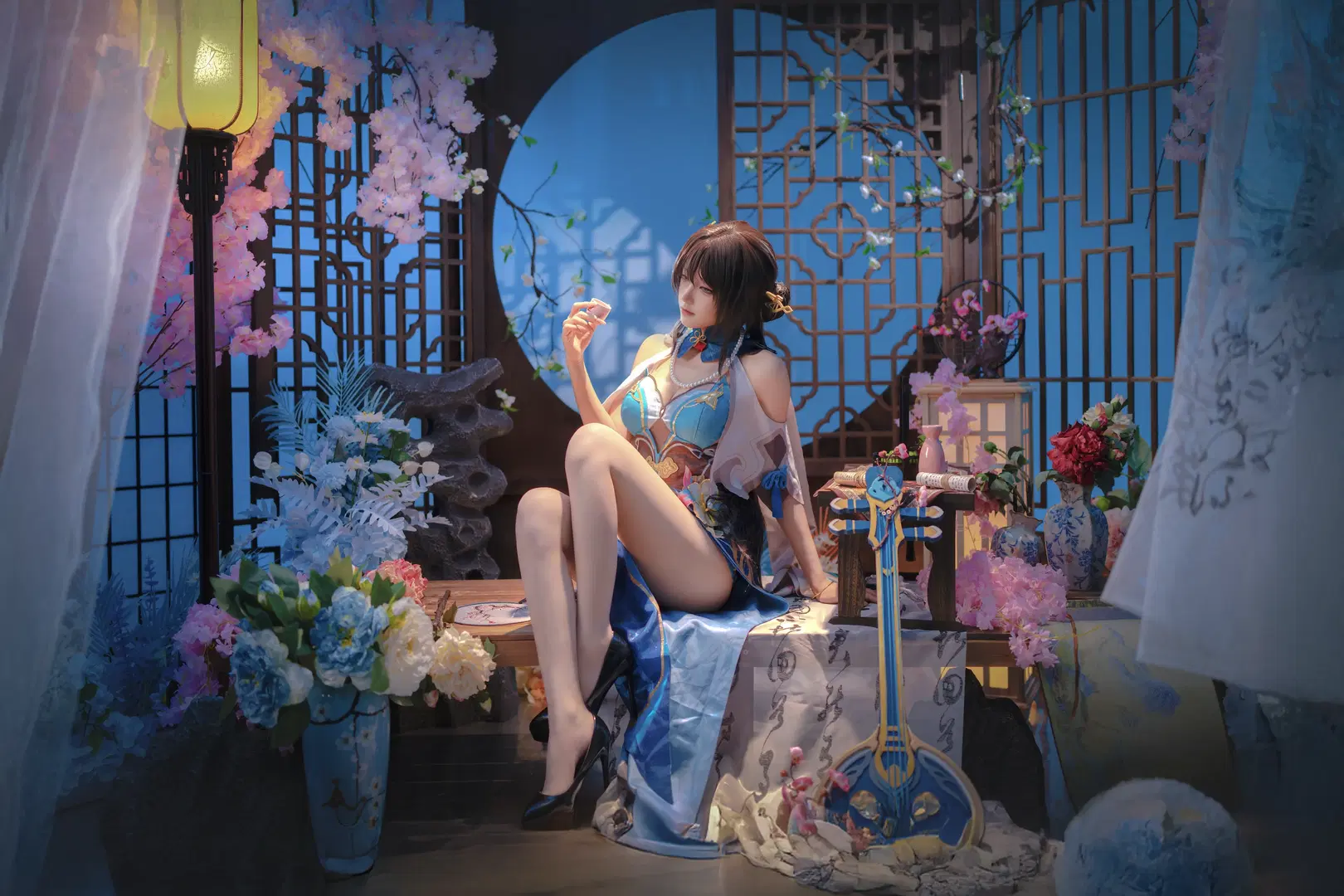 【Ruan Mei cosplay】Honkai: Star Rail: The Aloof and Elegant Scholar by 彩虹分叉腿毛 - Image 2