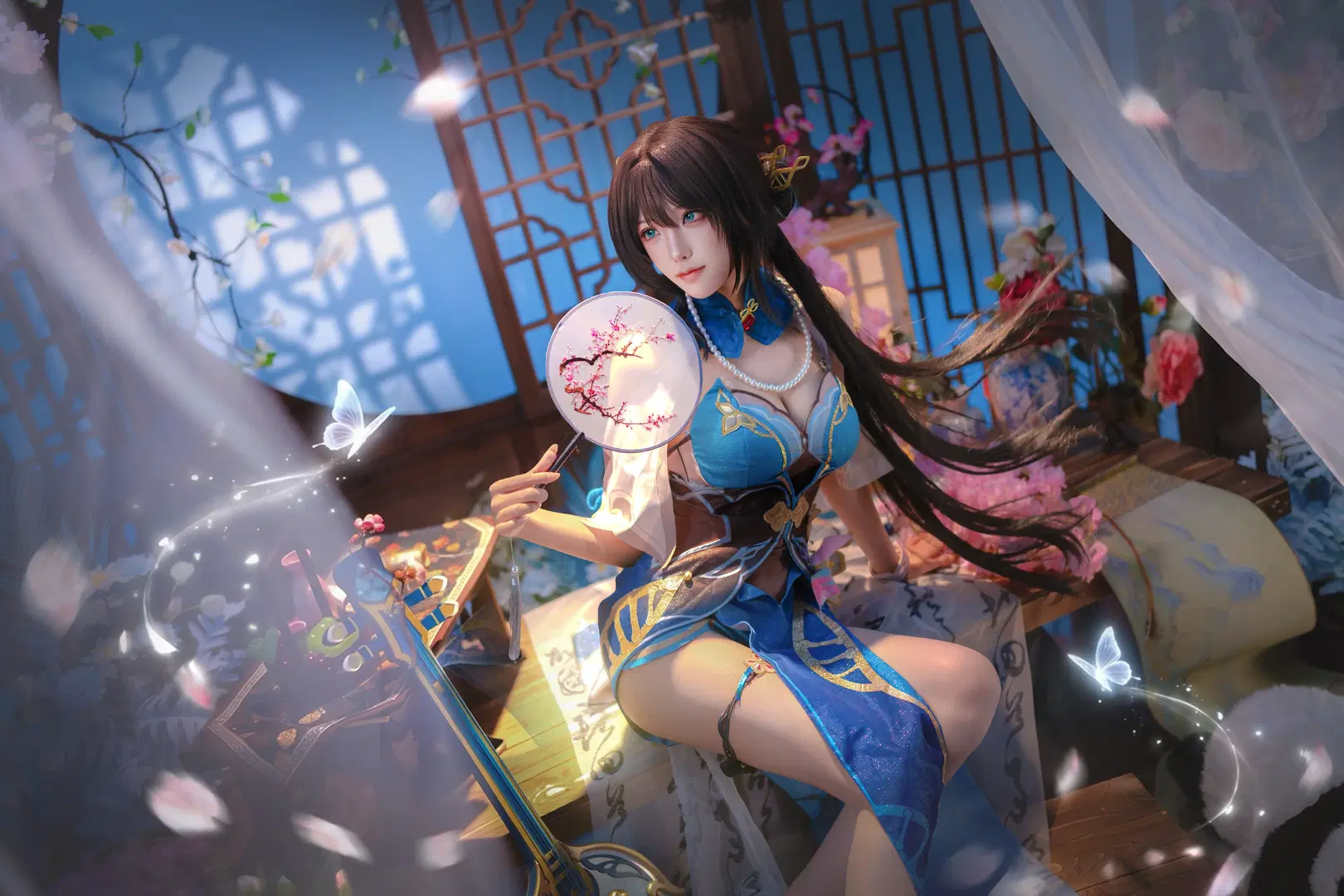【Ruan Mei cosplay】Honkai: Star Rail: The Aloof and Elegant Scholar by 彩虹分叉腿毛 - Image 4